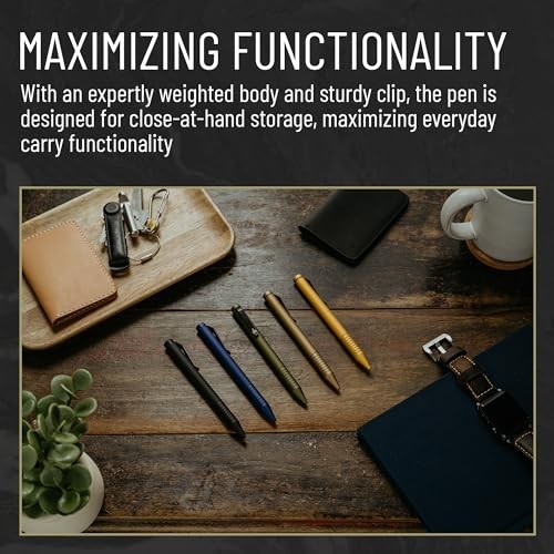 Super Matte Grafton Pen, Pocket-Size Writing Utensil, OD Green Mini Twist