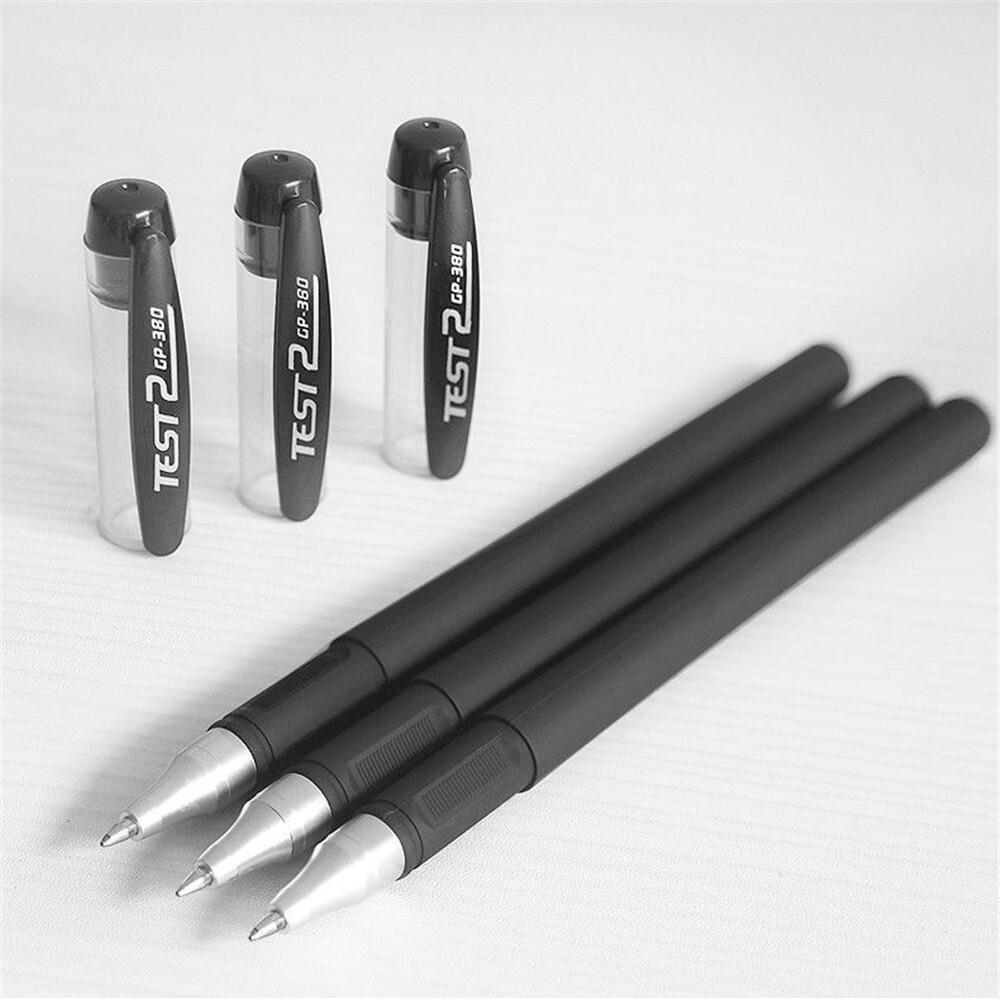20PCS Ball Point Pens BLACK Gel Ink Pen Smooth Writing – 0.5mm Fine- Best Price⚡