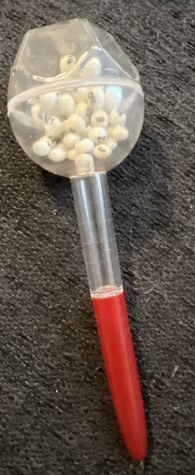 Vintage Novelty Lotto Pen for Lottery Drawing Numbers from~ One to Fifty