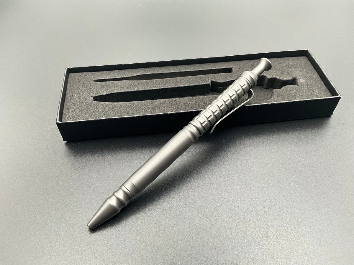 Ketuo Titanium Frag Pattern Ball Point Pen
