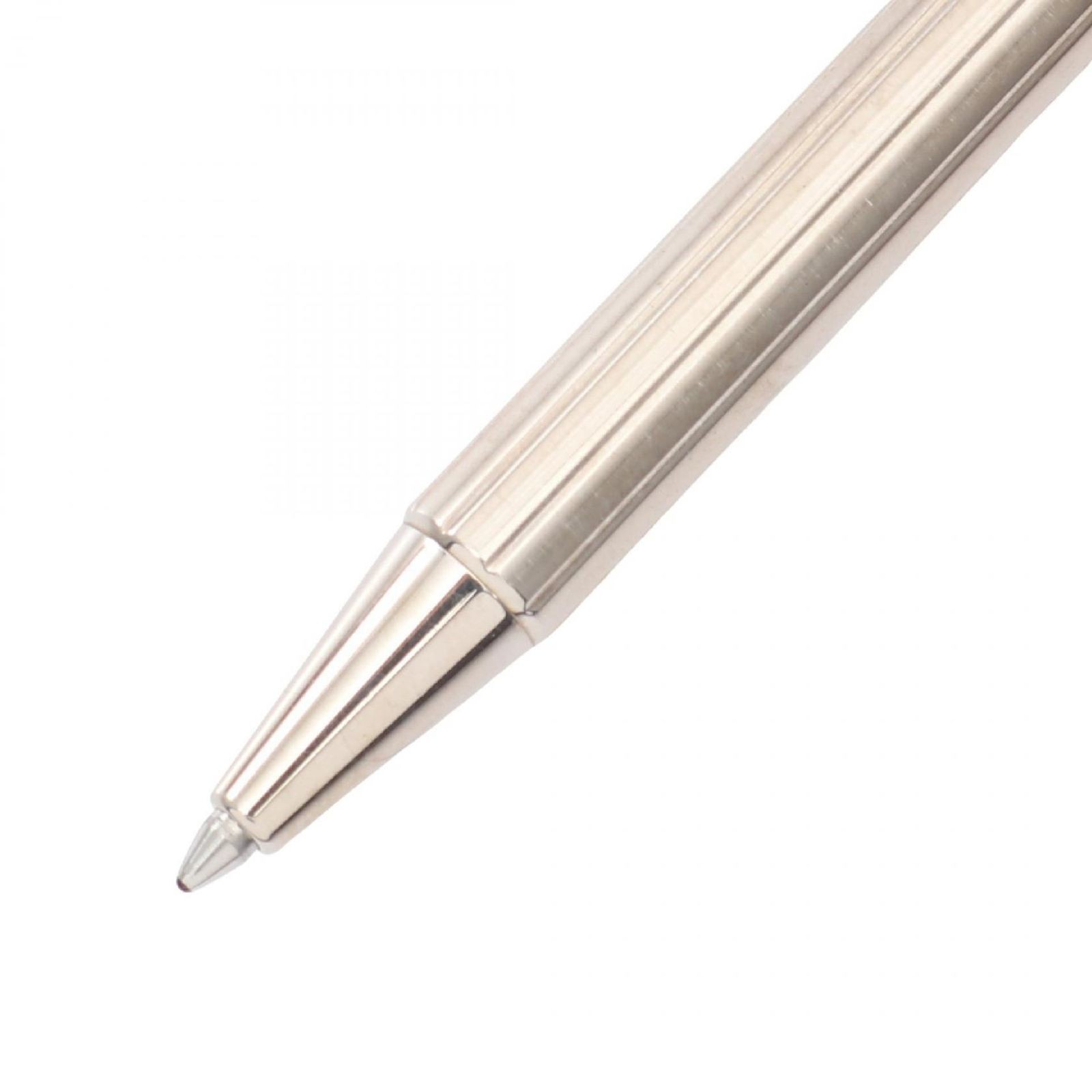 Cartier Santos Ballpoint Pen Gold Plated GP Writing Instrument Unisex 12.5cm