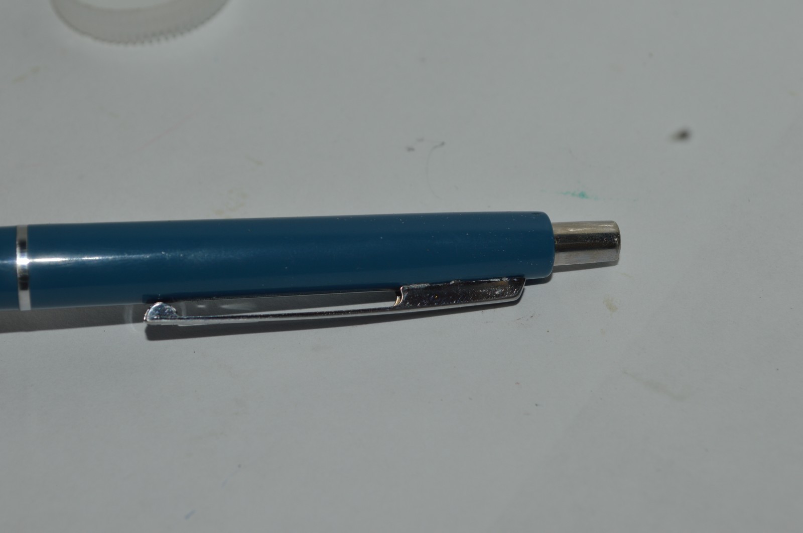 Paper Mate MALIBU Ballpoint Pen Dark Blue Color All Plastic Made In USA Ca 1980s