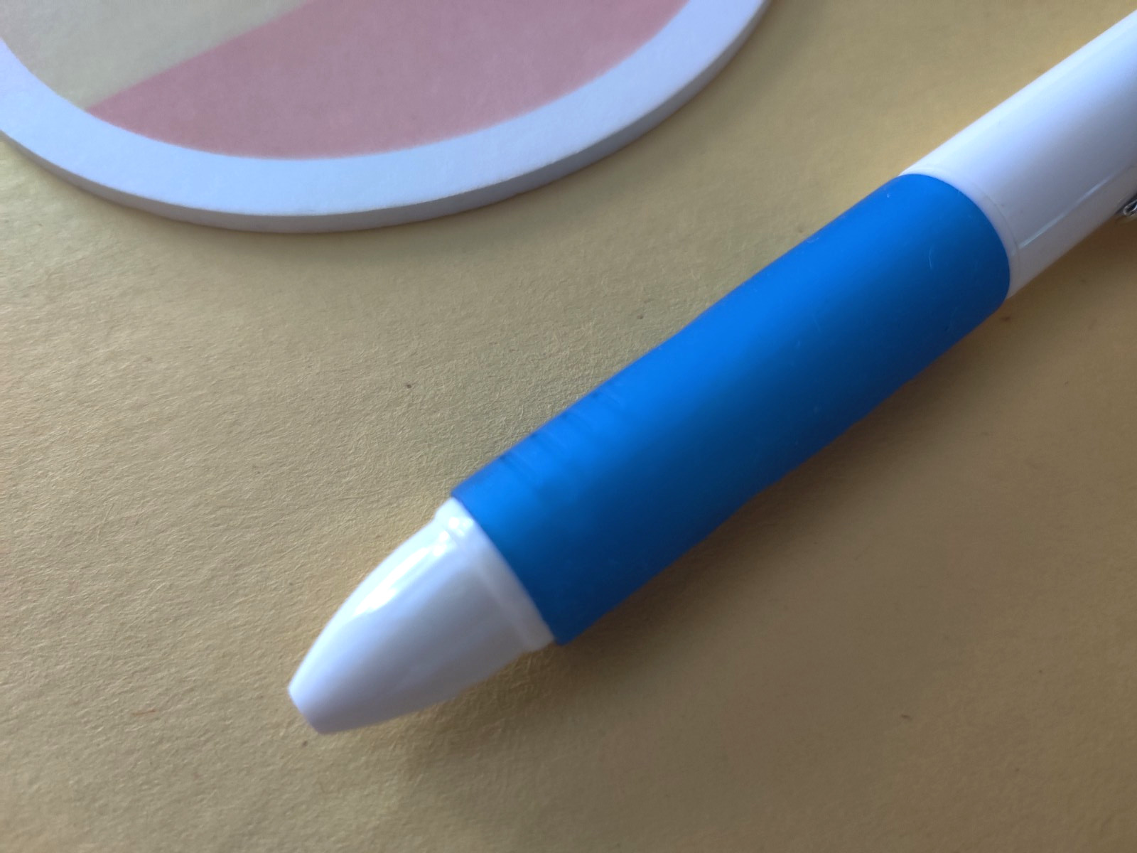 New Google 4 Color Ballpoint Pen Blue Green Red Yellow Ink Post-it Note Pad