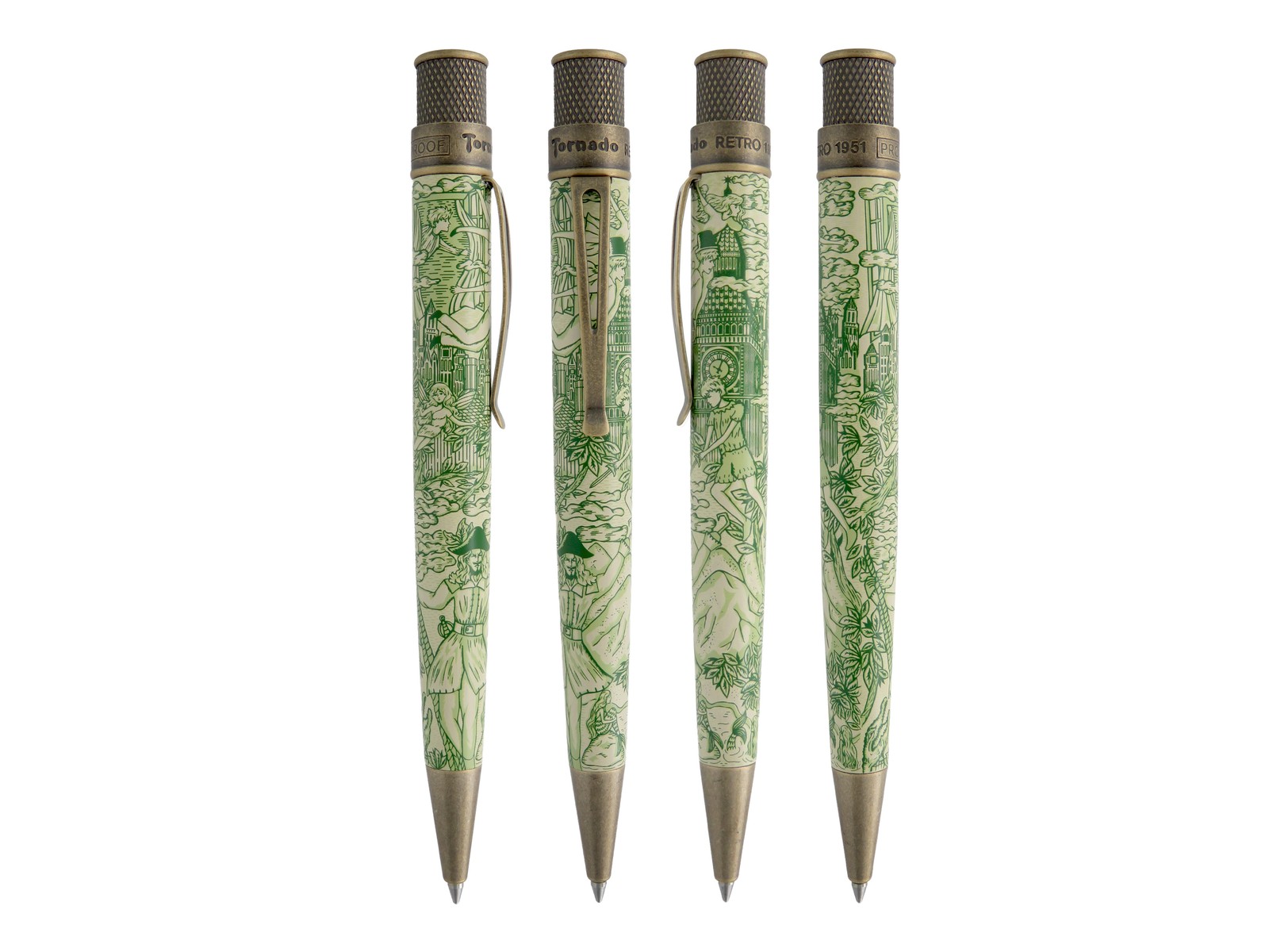 Retro 51 Tornado Literary Peter Pan Rollerball Pen – NEW in Original Box