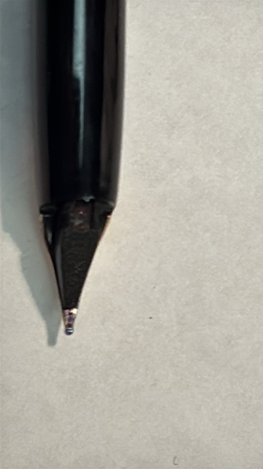 Vintage SHEAFFER TARGA 1005 Imperial Brass Fluted 14K Gold F Nib Fountain Pen