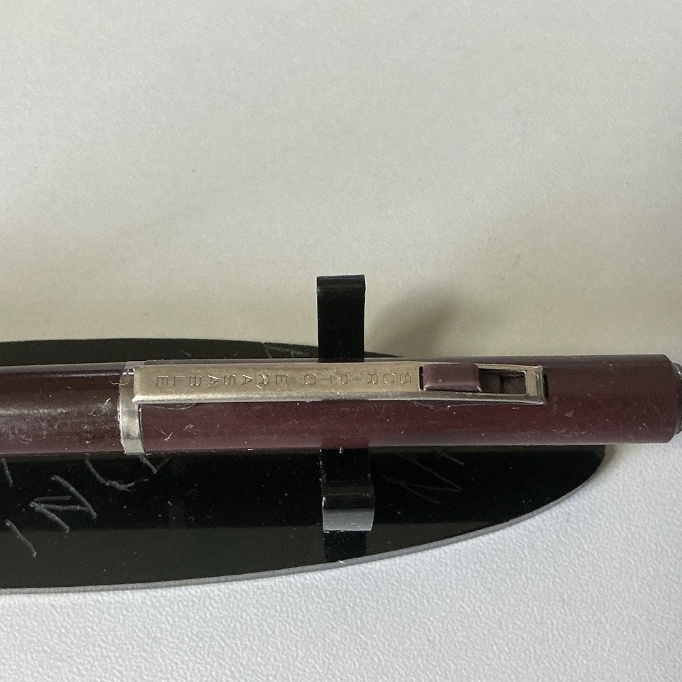 VTG Scripto Erasable Ballpoint Pen Brown Medium Point Retractable