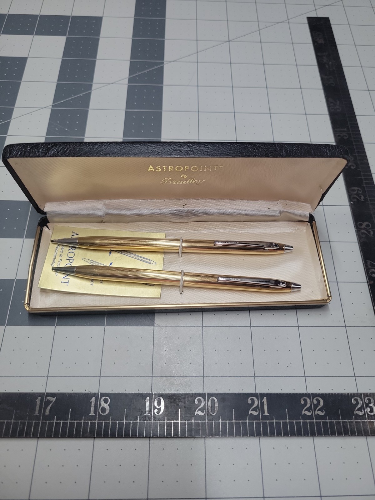 H24 Bradley Astropoint Pen & Mechanical Pencil Set New In Box