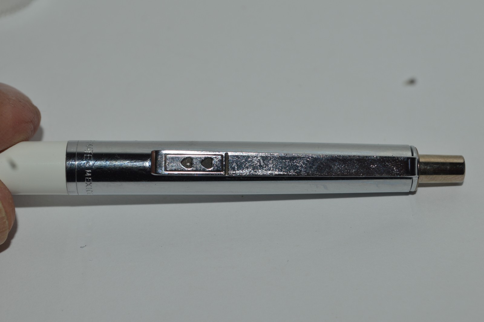 PAPER MATE Profile #2 Regular Grip Ballpoint Pen White Barrel Mexico Made 1990’s