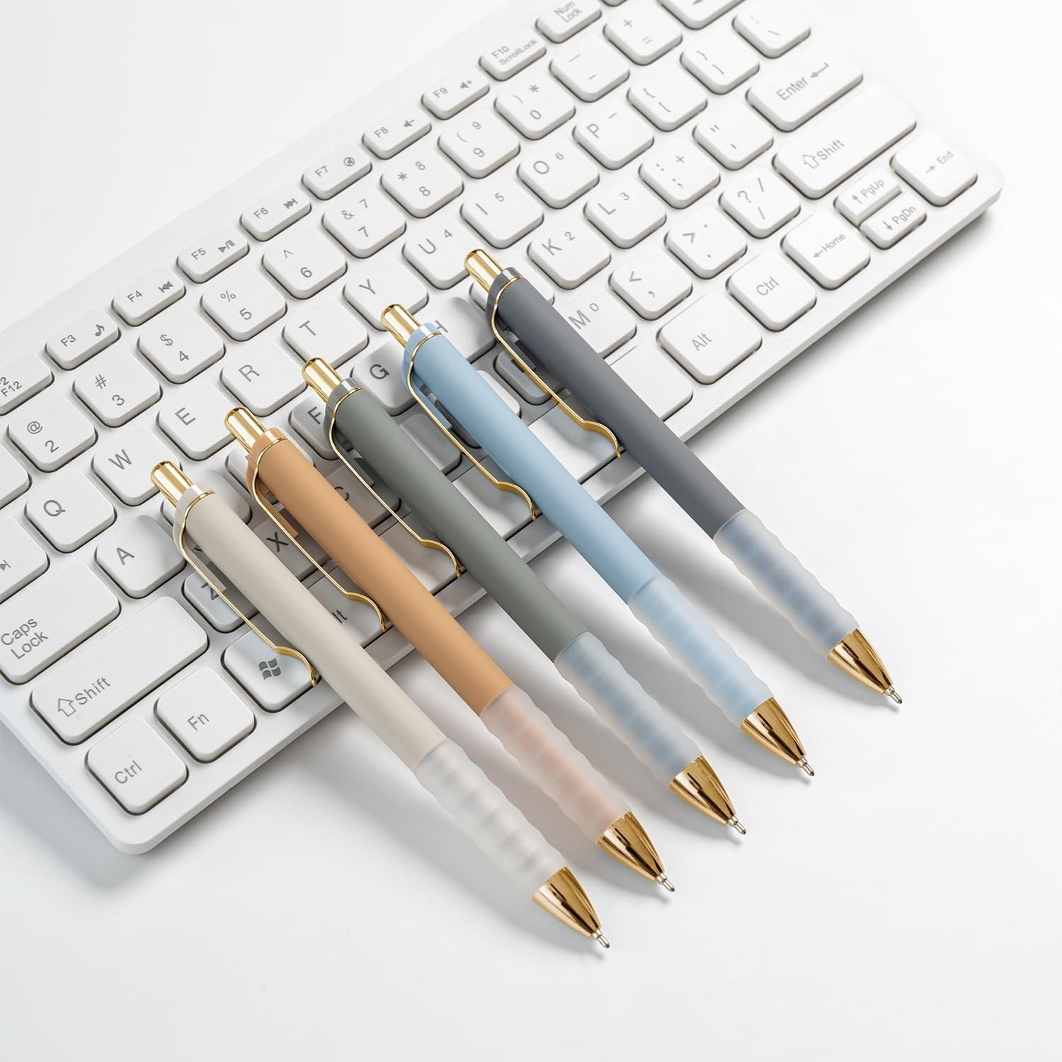 Ballpoint Pens Black Medium Point 1mm with Super Soft Grip Ball Point Pen for…