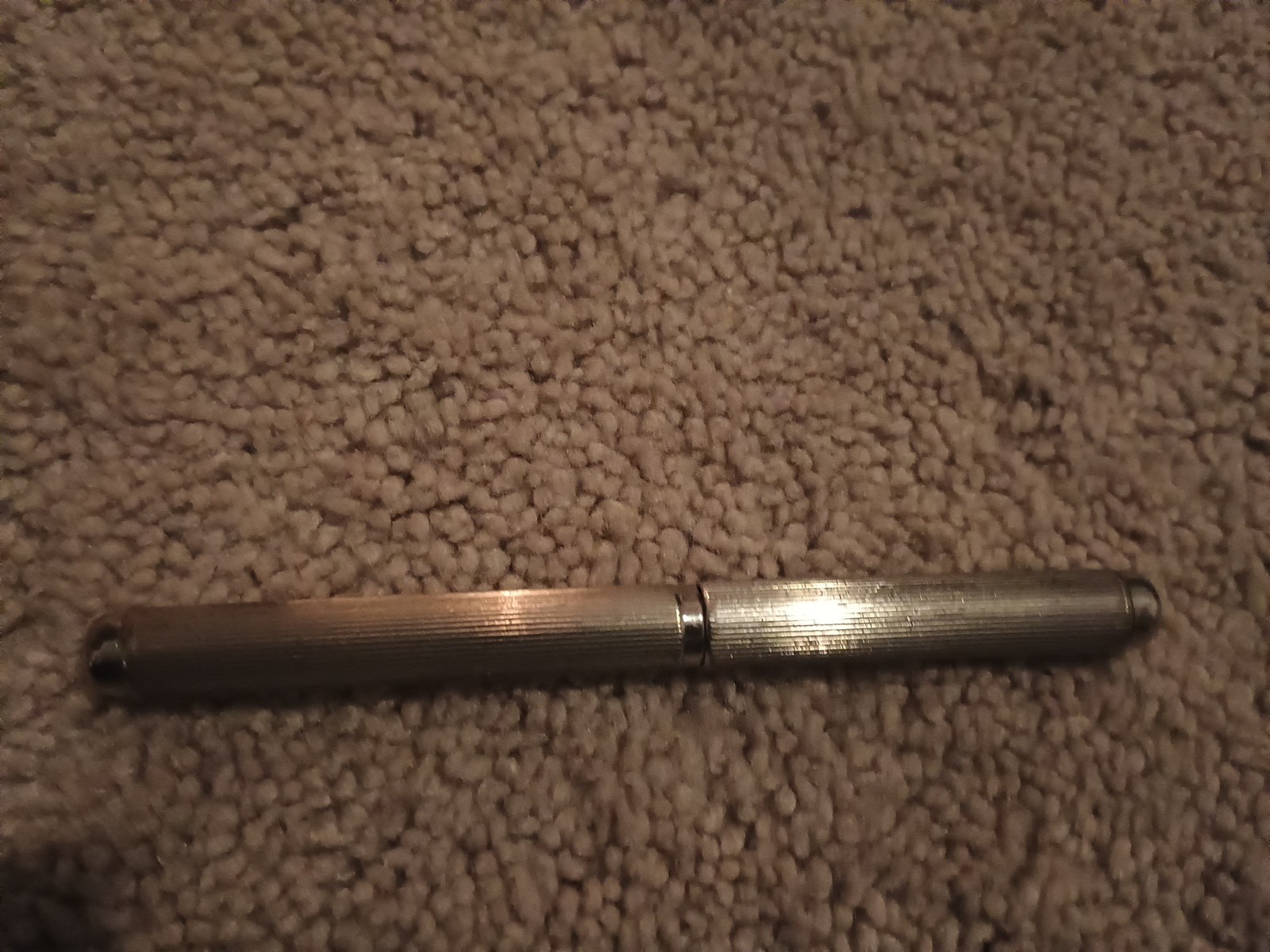 Vintage Antique Sterling Silver Ballpoint Pen Pre-owned Good Condition Parts