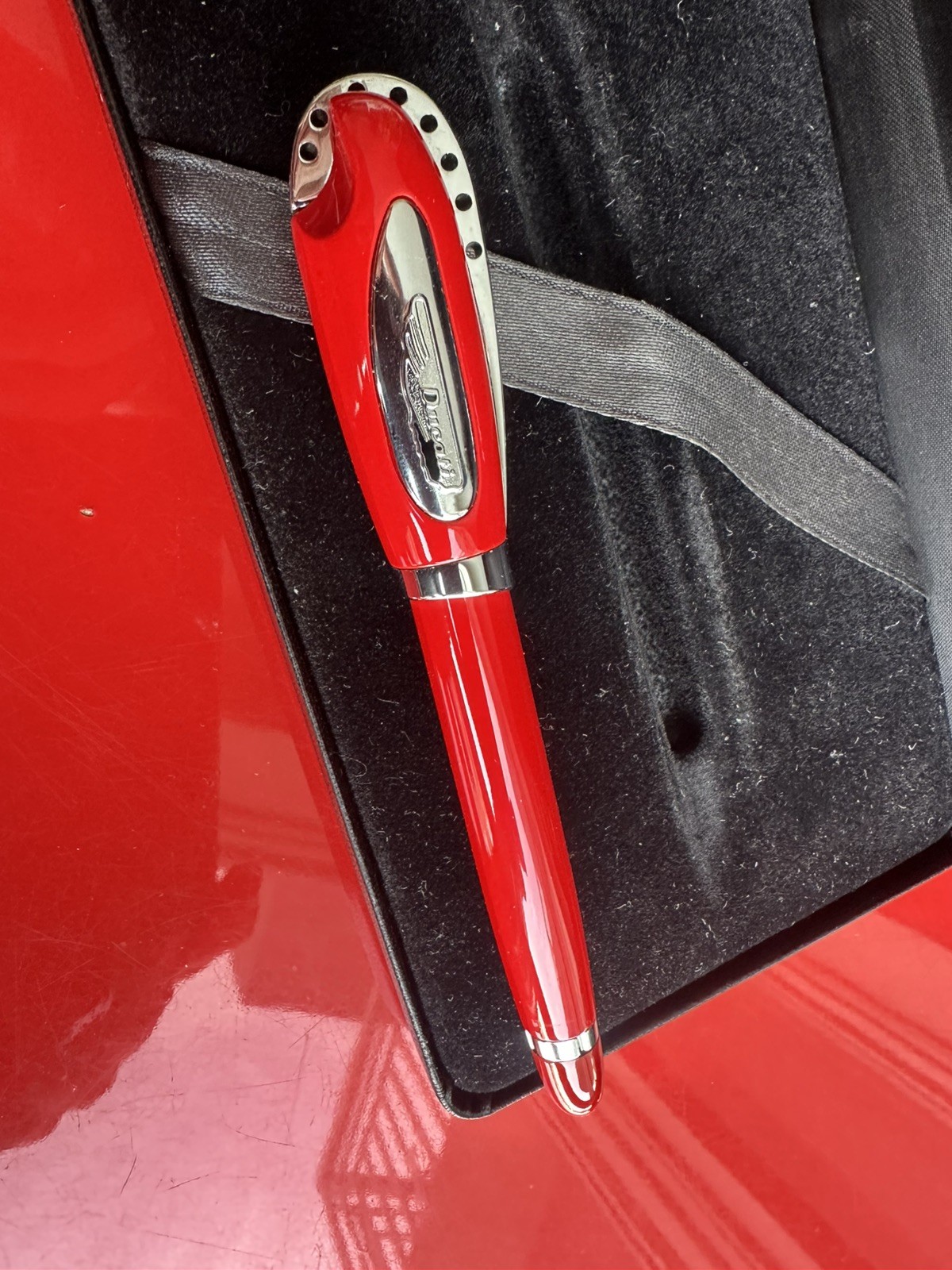 Ducati Writing Machines Red Ballpoint Pen