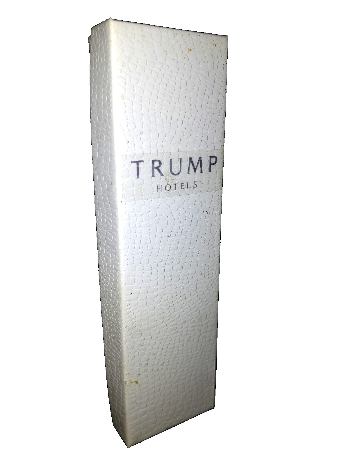 Trump Hotels Authentic Pen in Gift Box Titanium Dark Gray w/ Gold Trim 2025 NEW