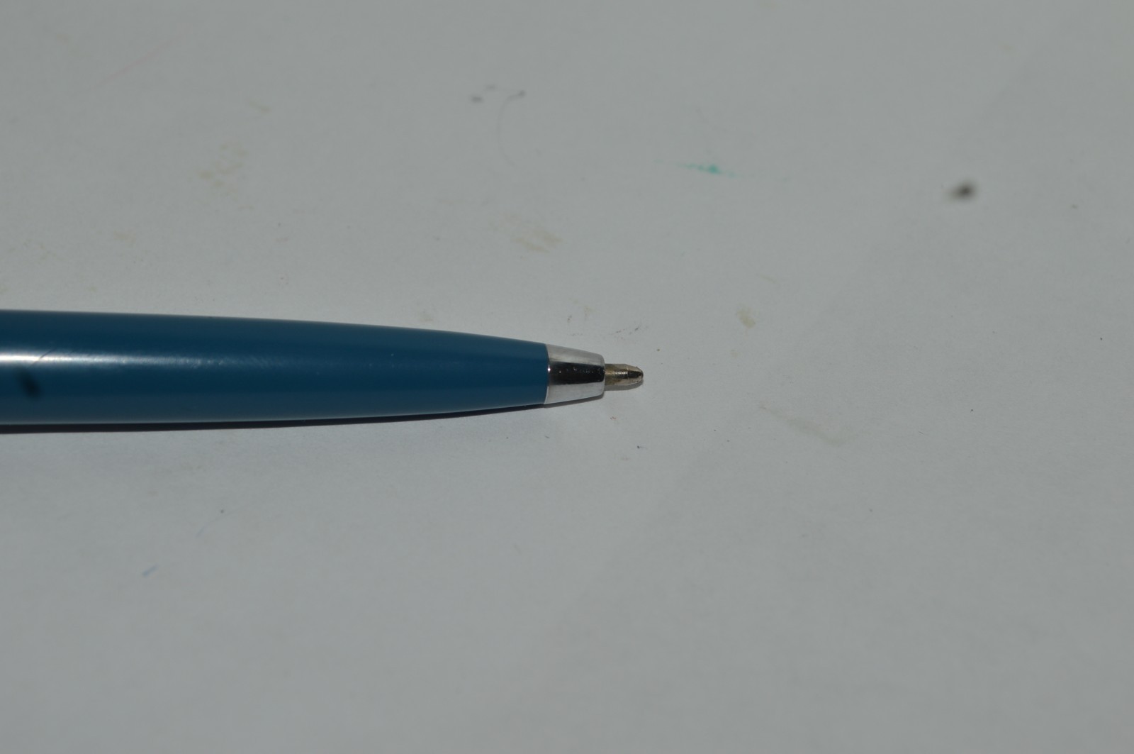 Paper Mate MALIBU Ballpoint Pen Dark Blue Color All Plastic Made In USA Ca 1980s