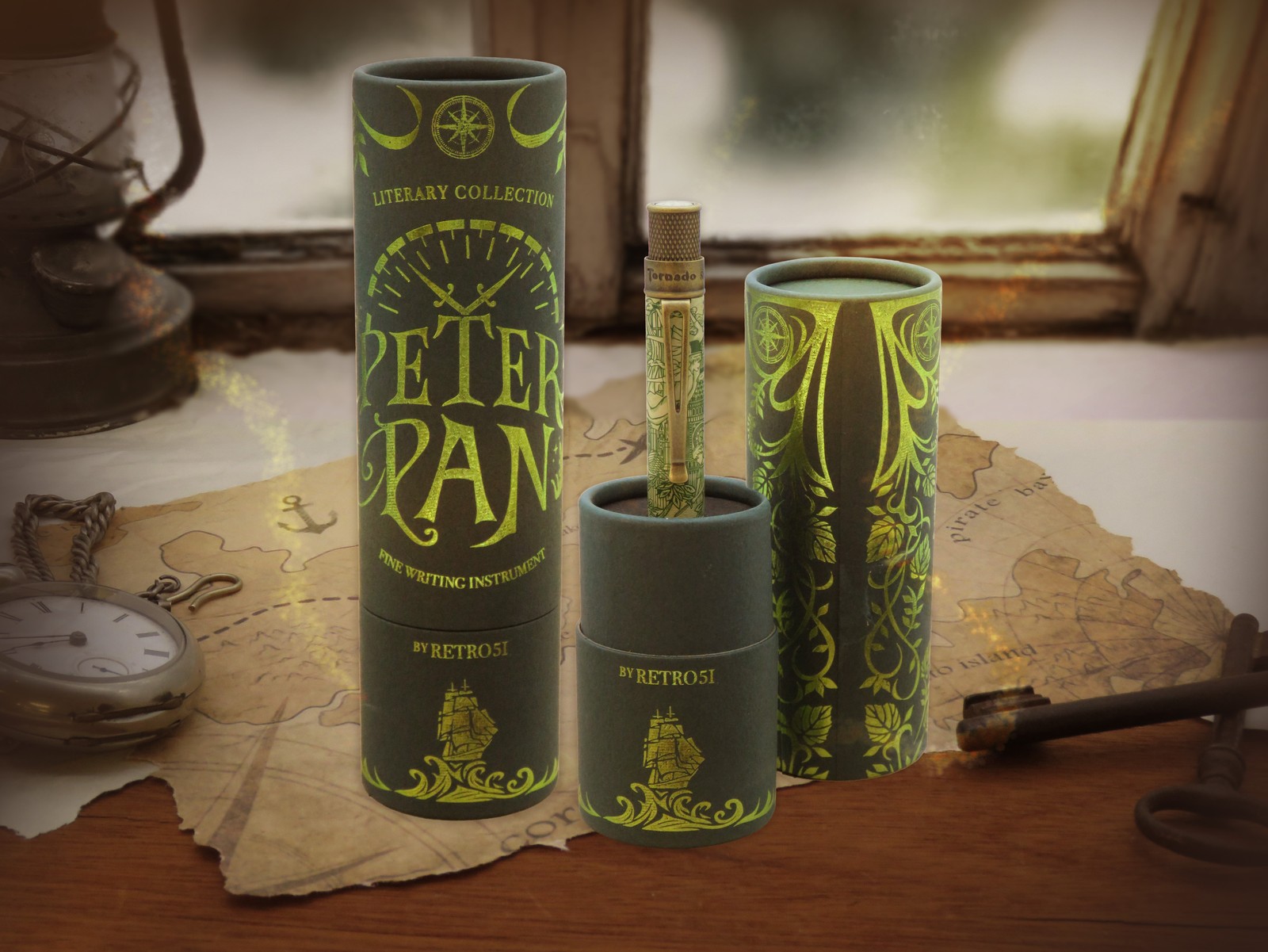 Retro 51 Tornado Literary Peter Pan Rollerball Pen – NEW in Original Box