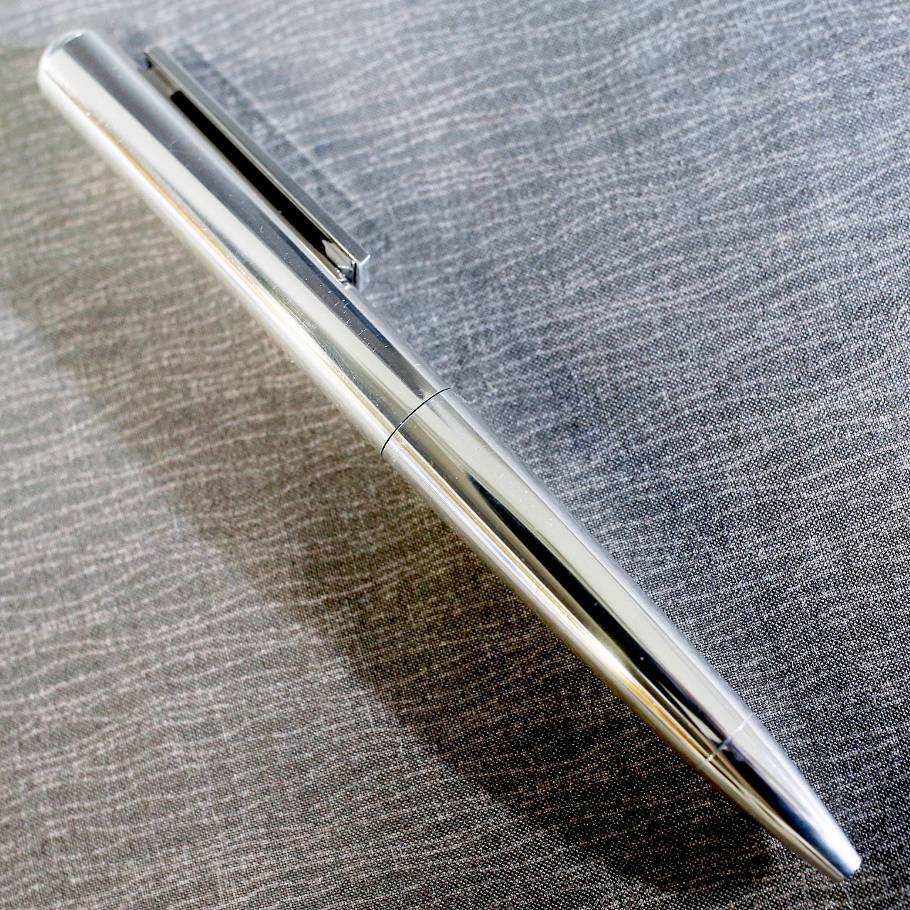 Tiffany & Co. Atlas Sterling Silver 925 Ballpoint Pen Roman Numeral Clip