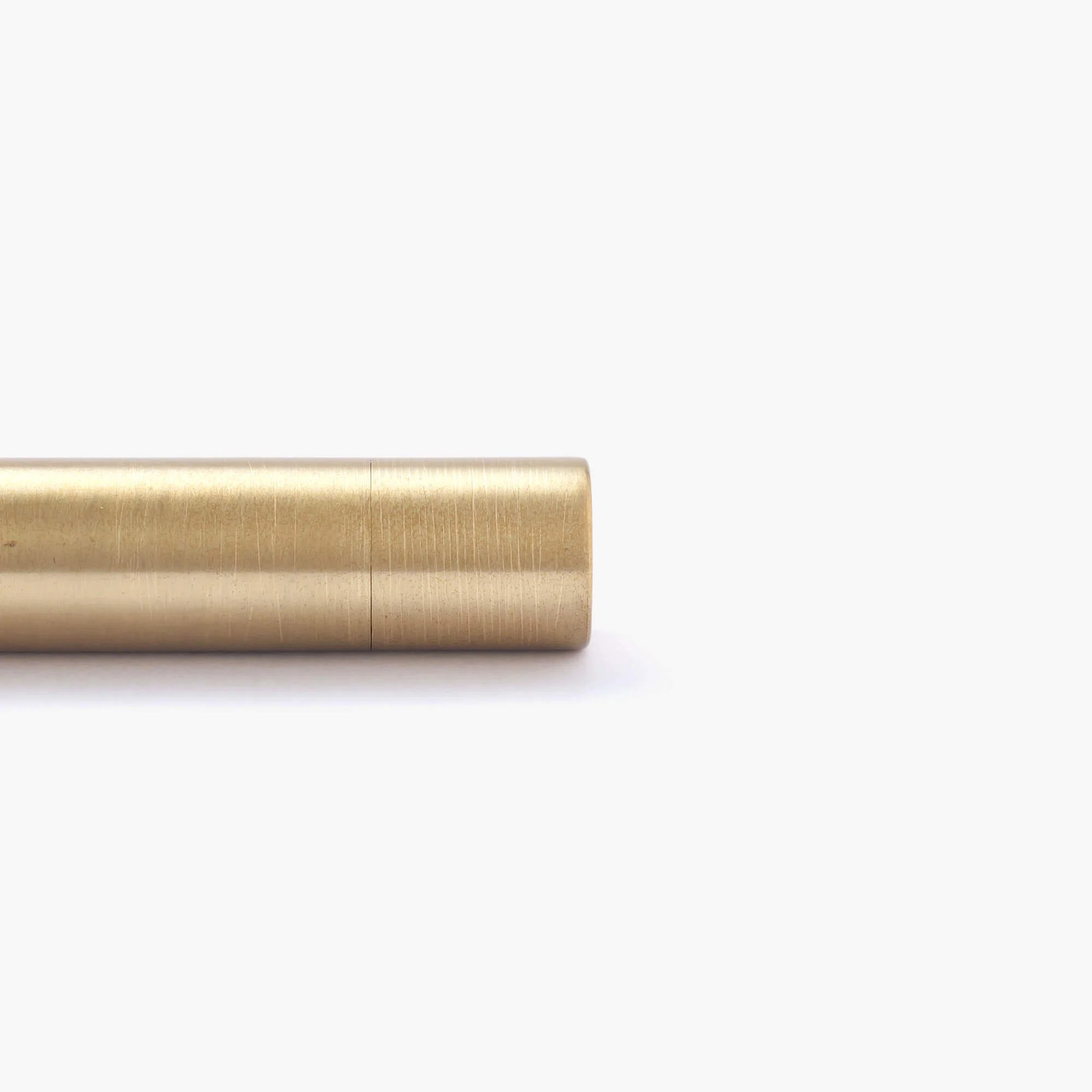 Kakimori Tz-1 B12 Brass Cap Ballpoint Pen 0.7mm Black Ink Japan