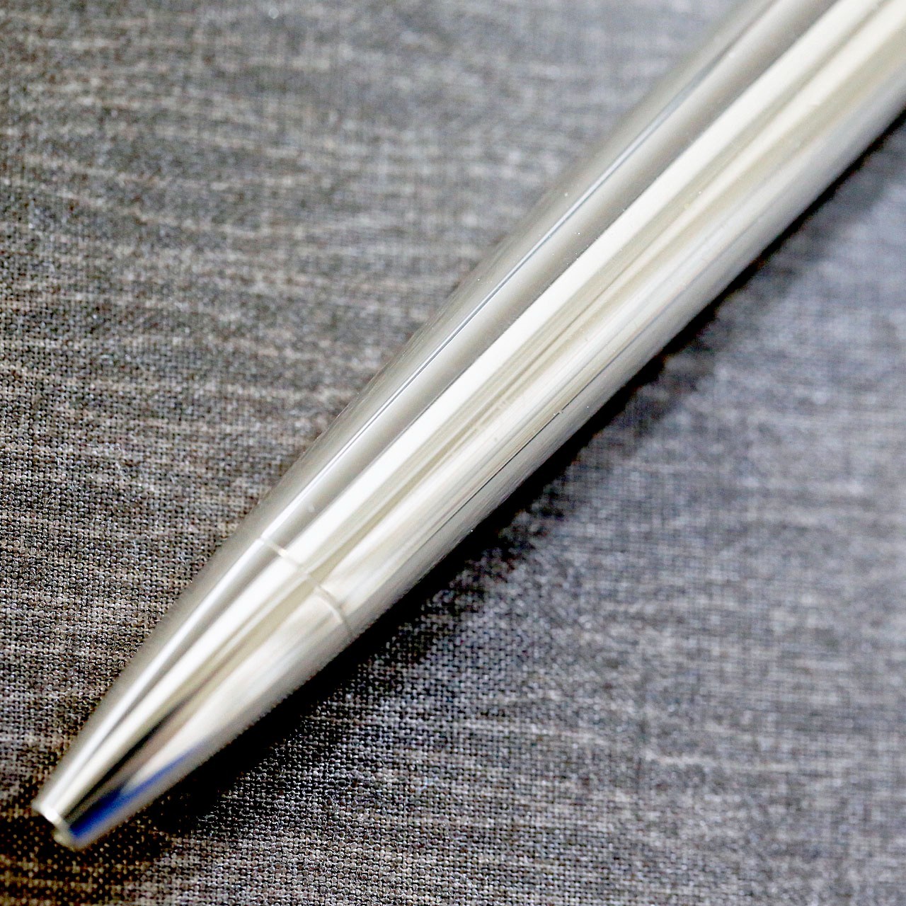 Tiffany & Co. Atlas Sterling Silver 925 Ballpoint Pen Roman Numeral Clip