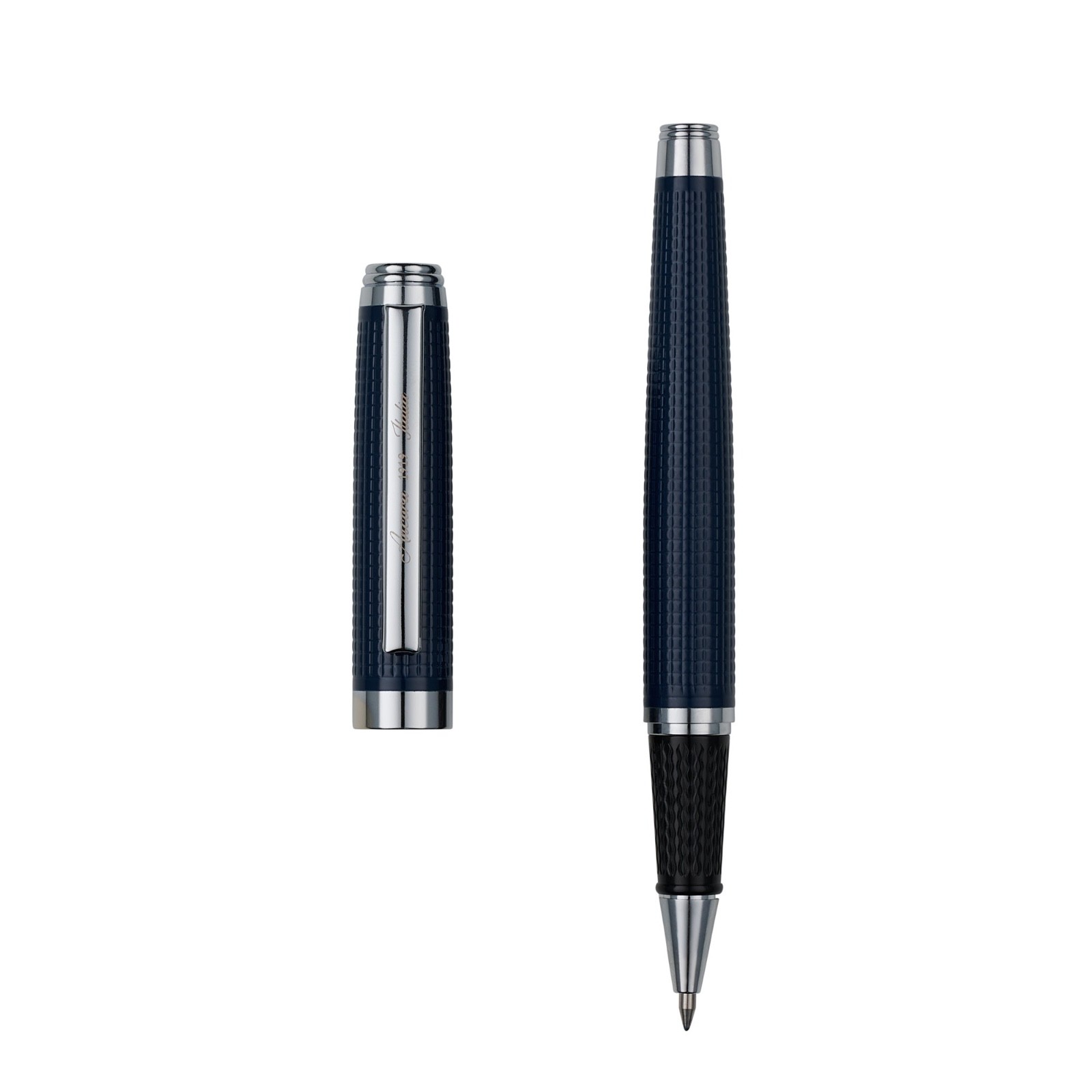 Ancora Rapide Blue Line Ballpoint Pen LE 1919 Made in Italy Luxury Gift