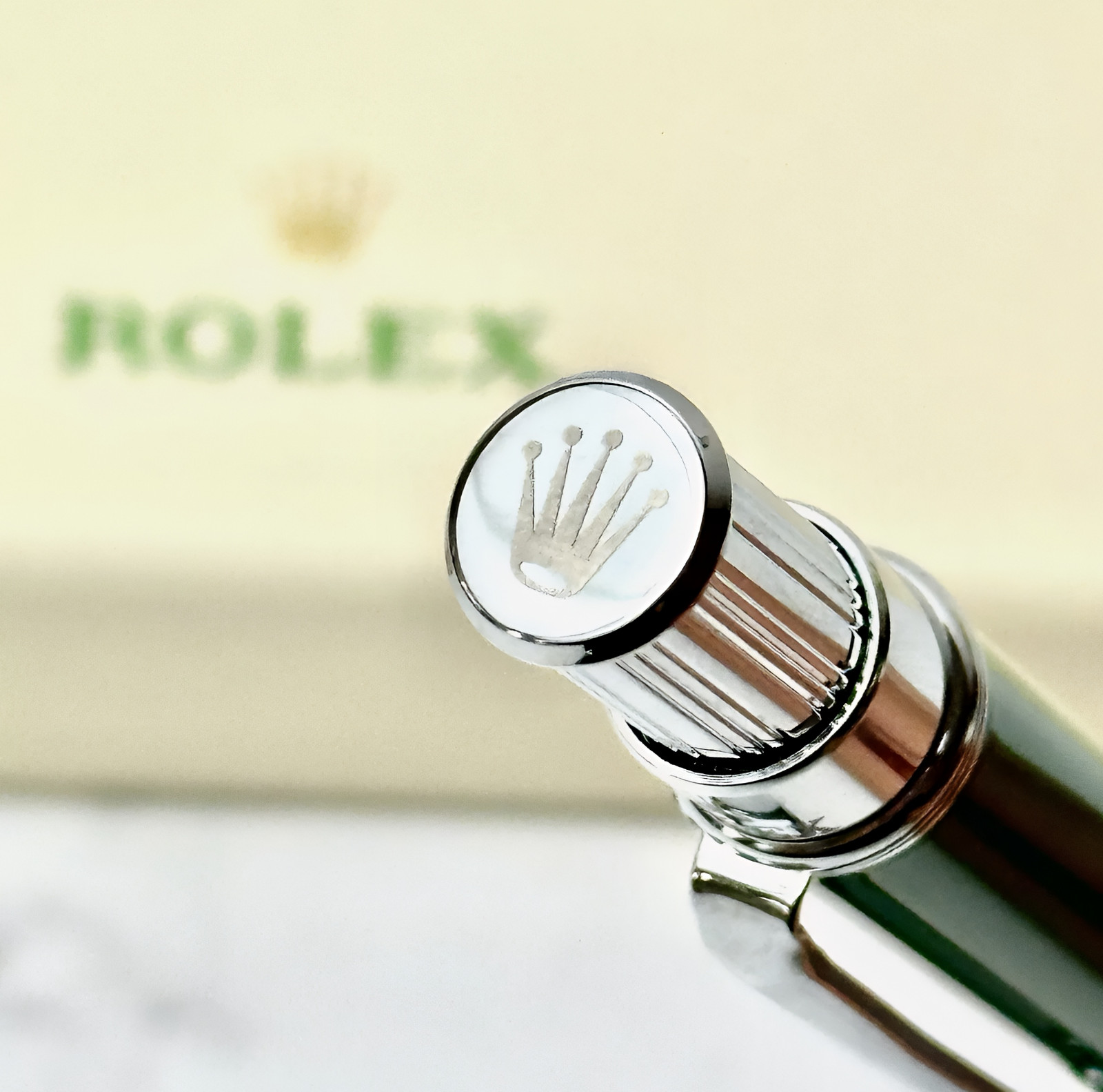 Rolex Luxury Green Ballpoint Pen Oyster Style Submariner Executive Gift 2026