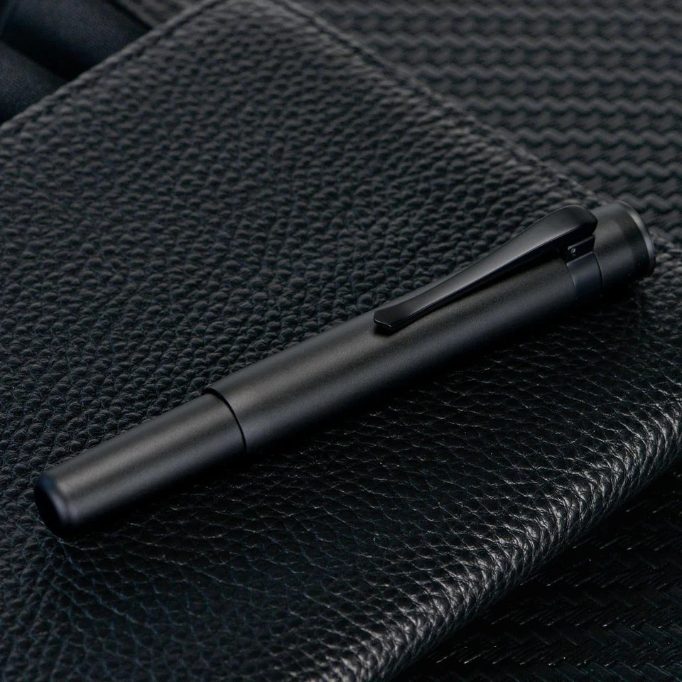 Hongdian M2 Black Forest Mini Fountain Pen, 1 Count (Pack of 1), Matte