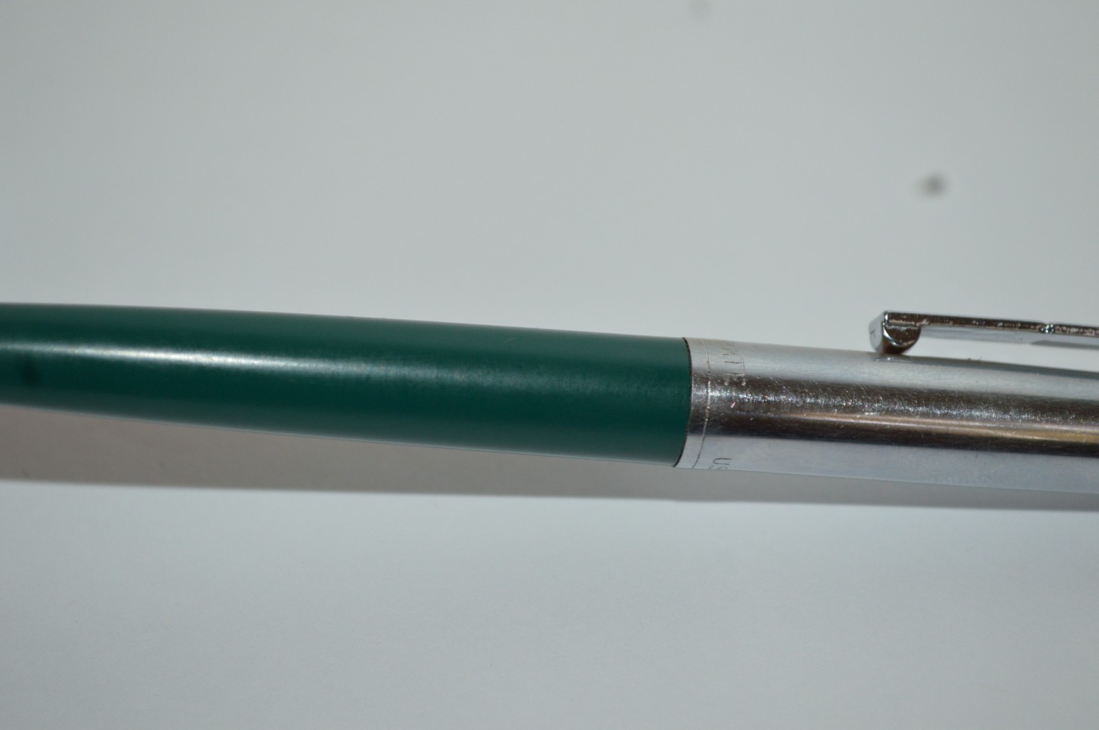 PAPER MATE Profile #2 Regular Grip Ball Pen Dark Green Barrel Made In USA 1990s