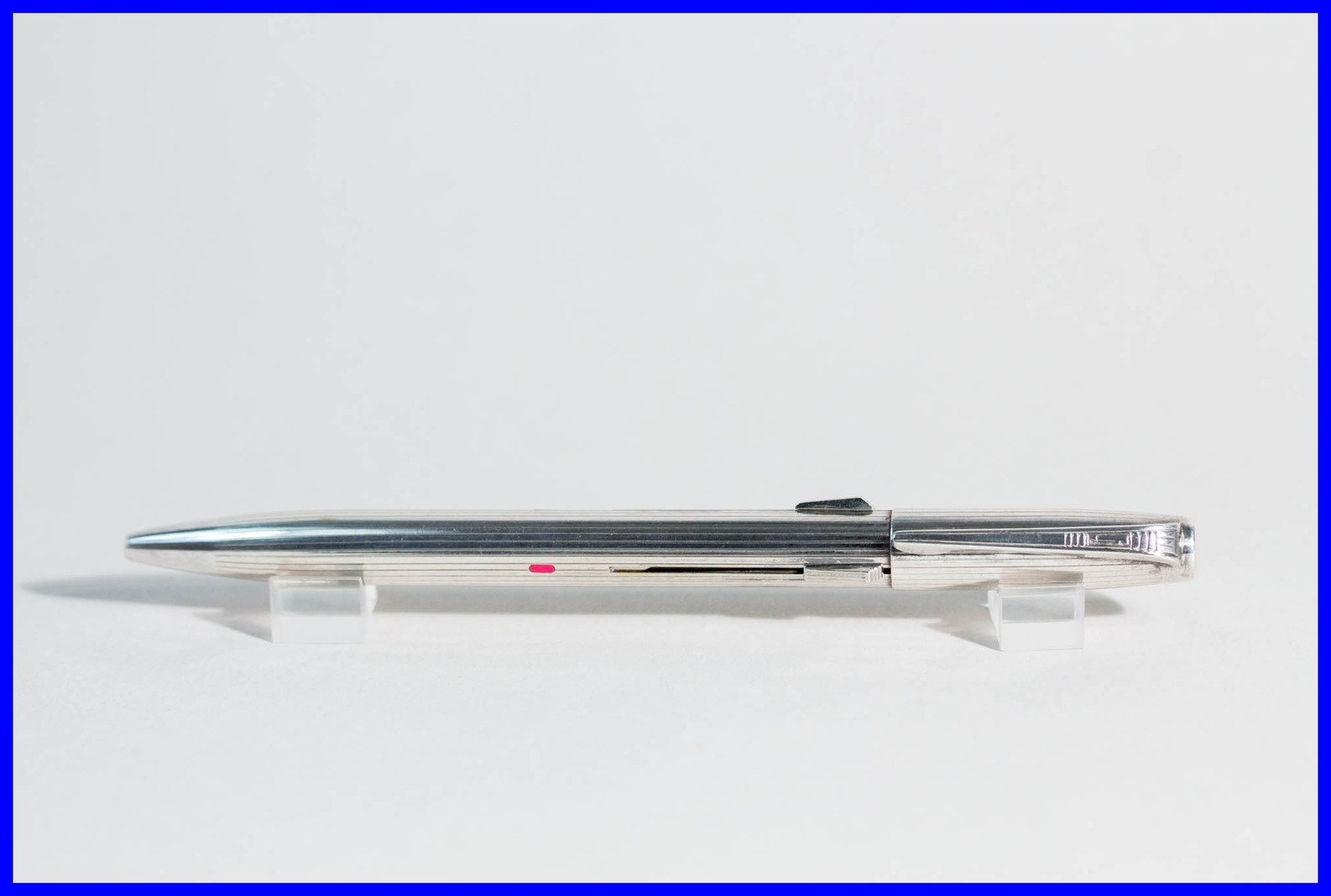 Fend Silver-Plated 3 Colors Ballpoint Pen for Siemens / 1960s