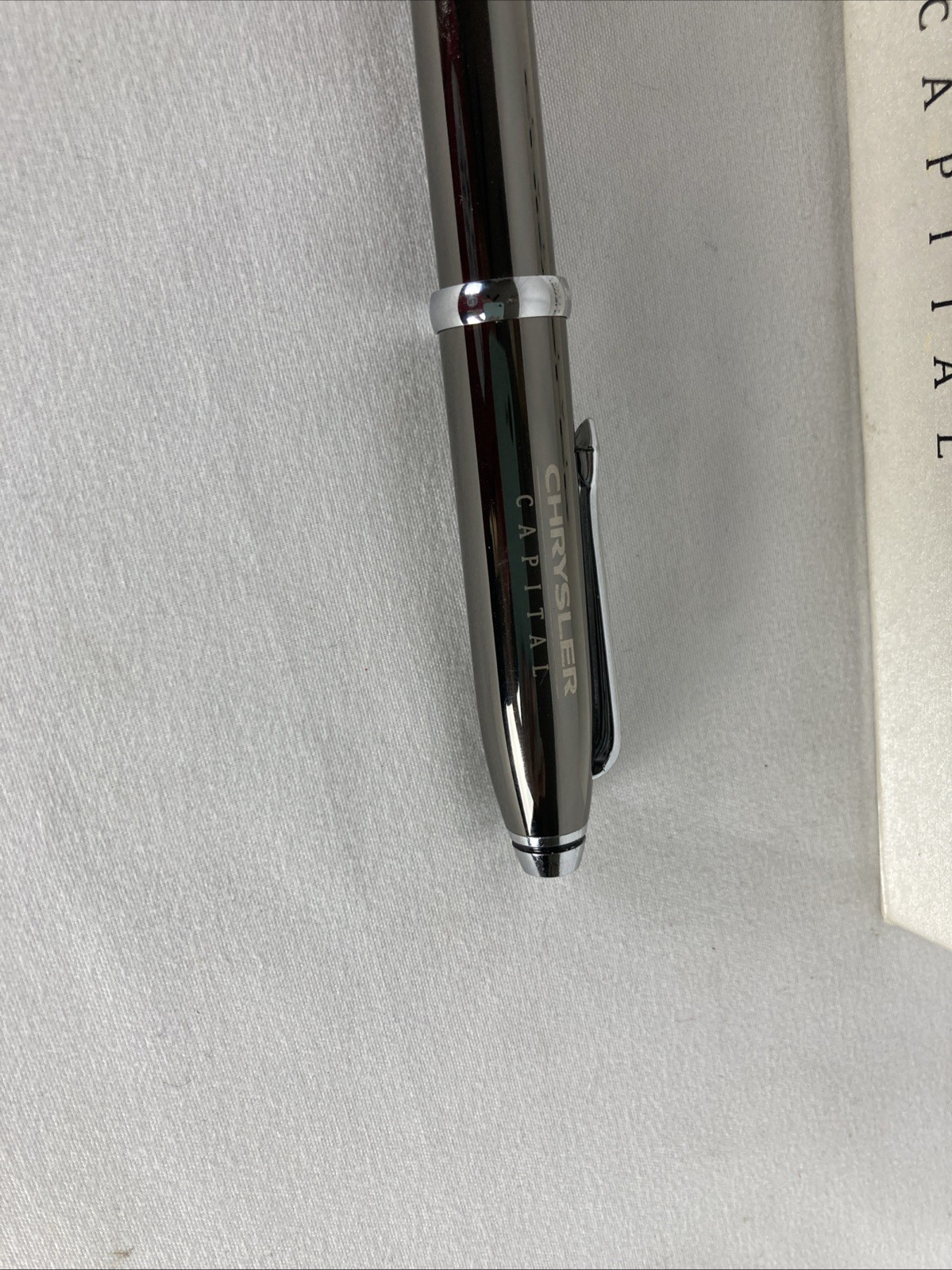 Barrington Ballpoint Pen Chrysler Capital Logo Heavy-Weight Twist Cap with Ink