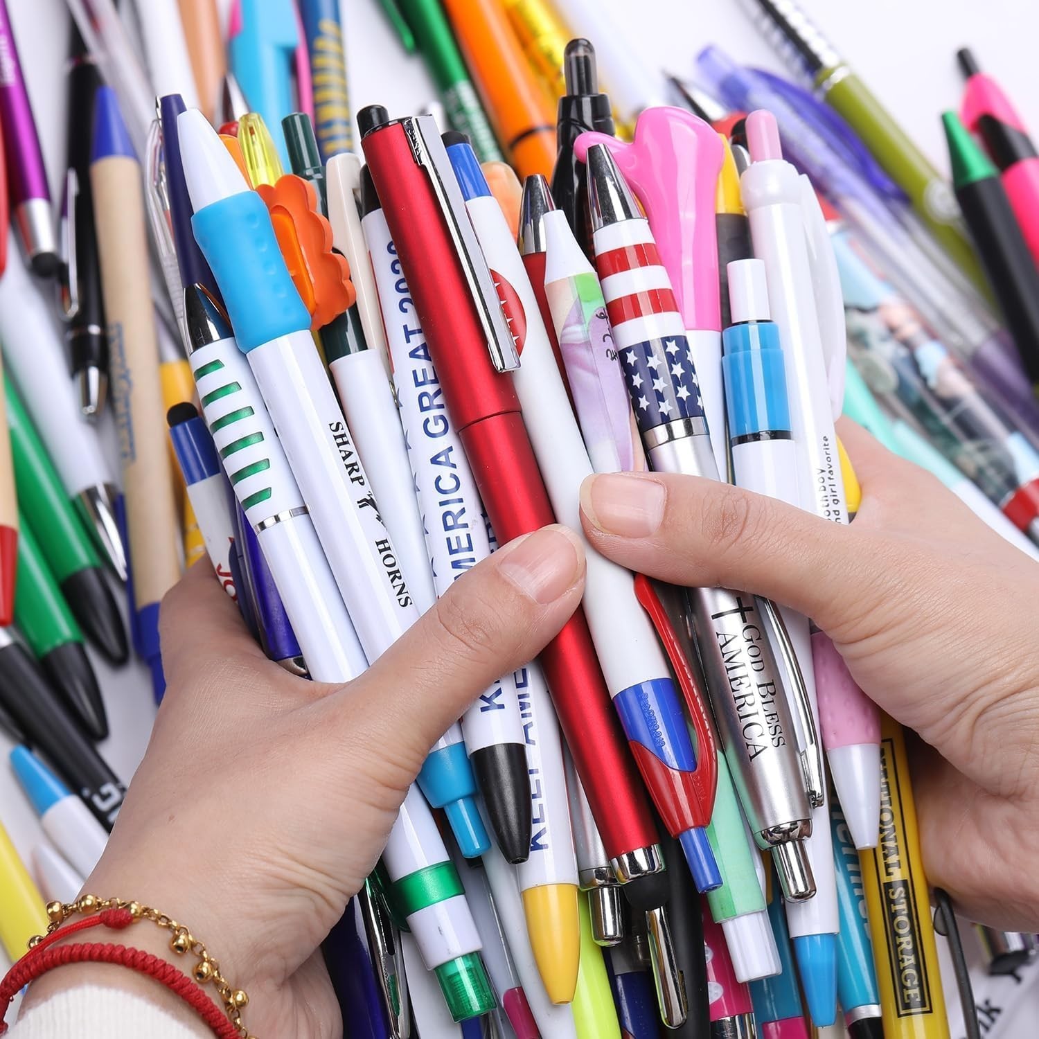 Wholesale Misprinted Pens 100 Pack Assortment