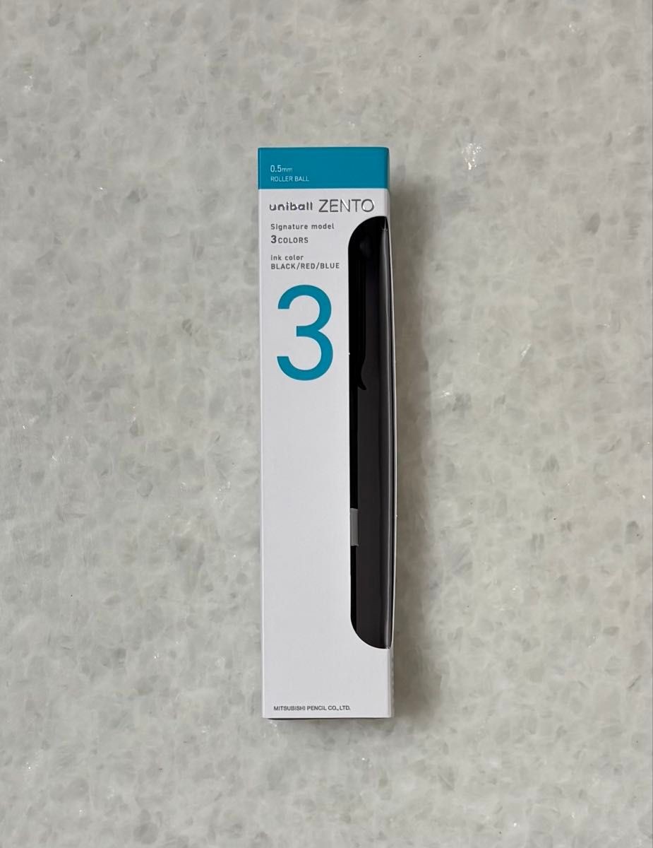 Mitsubishi uni-ball ZENTO Signature Model 3-Color Multi Ballpoint Pen 0.5mm