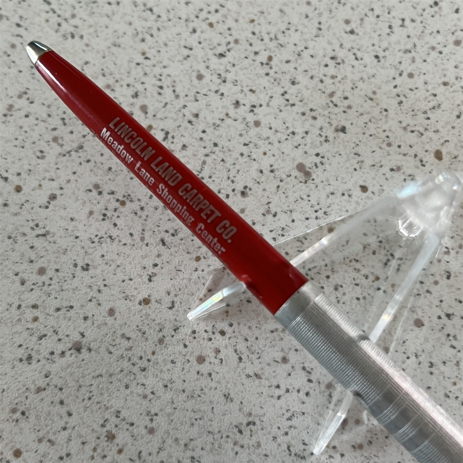 Lincoln Land Carpet Co Nebraska Vintage Ballpoint Pen #20125