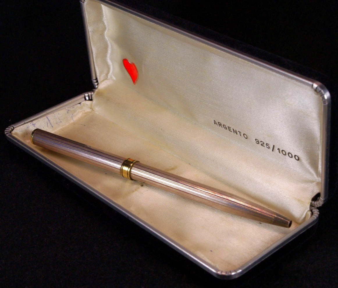 Vintage Sterling Silver 925 Ballpoint Pen Germany 295 VA (№1320)
