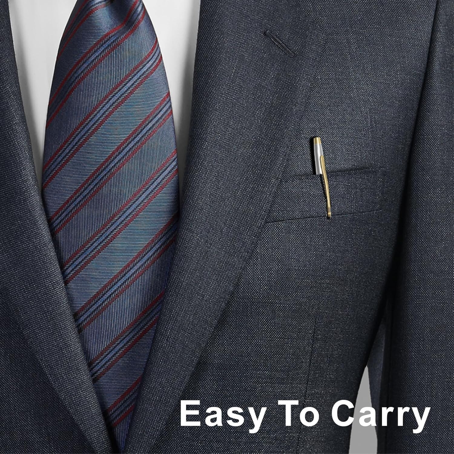 Stylish Black Ballpoint Pens – 10 Mini Retractable Gifts for Any Occasion