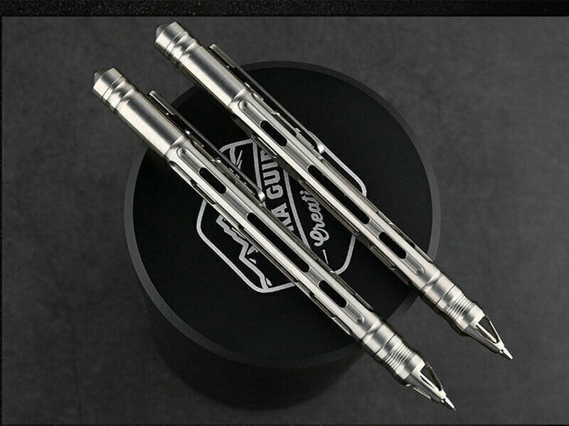 TC4 Titanium 0.5mm mechanical Pencil Pen EDC Tools Pocket Multi Tactical Pen New