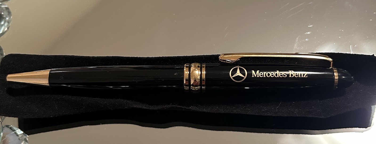 💯% Authentic Mercedes Benz Ballpoint Pen With Sleeve