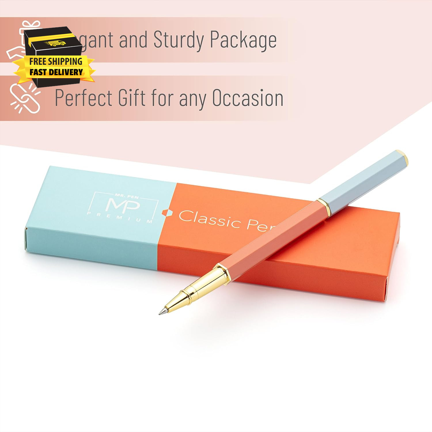 – Luxury Pen, Metal Pen, Black Ink, Fancy Pens for Women, Nice Pens for Men ⭐️⭐️