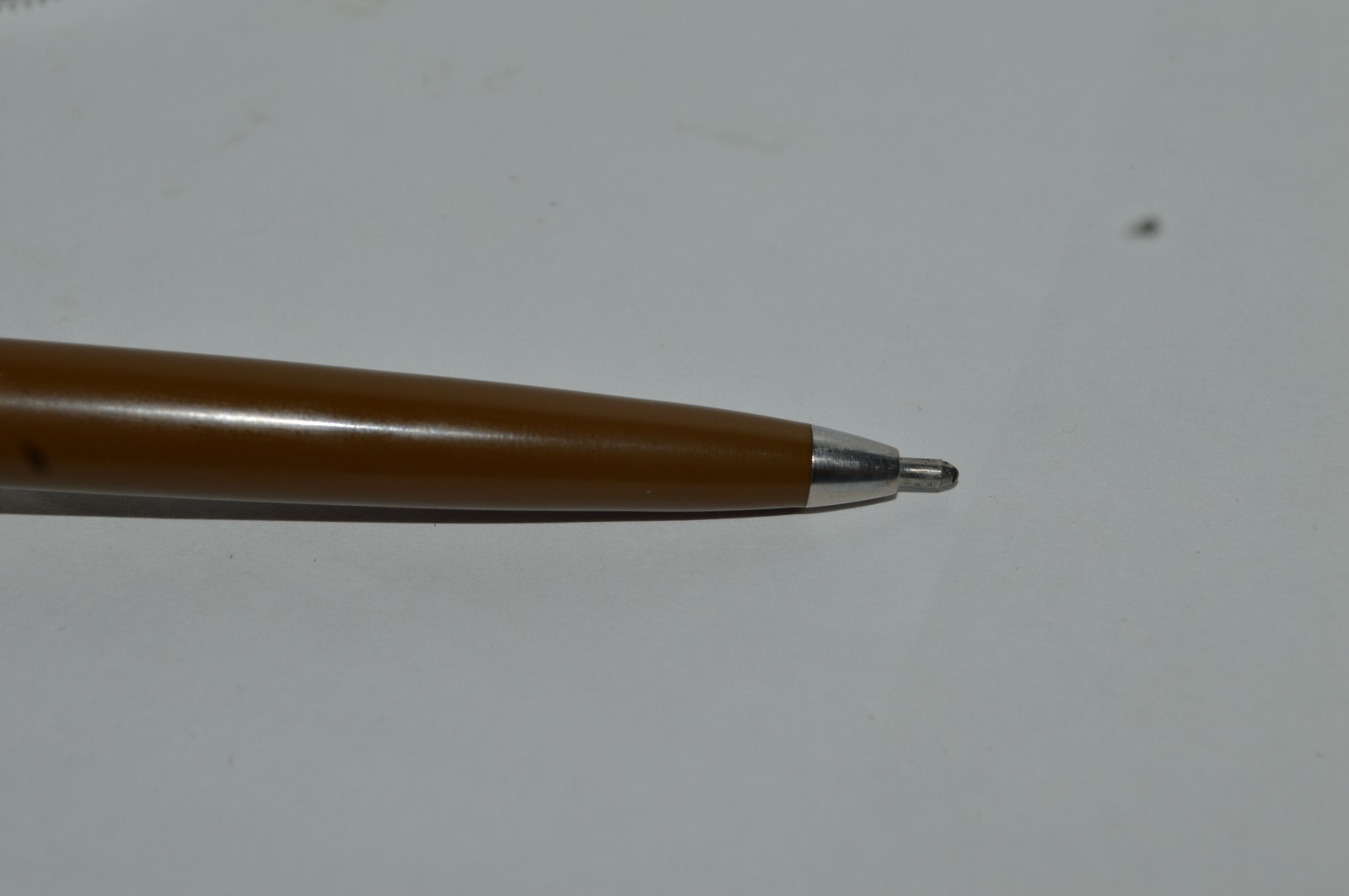 PAPER MATE Profile #2 Regular Grip Ballpoint Pen Brown Barrel Made In USA 1990s