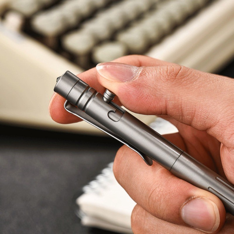 EDC Titanium Alloy Practical Ball Pen Pocket Signature Tactical Ballpoint Pen