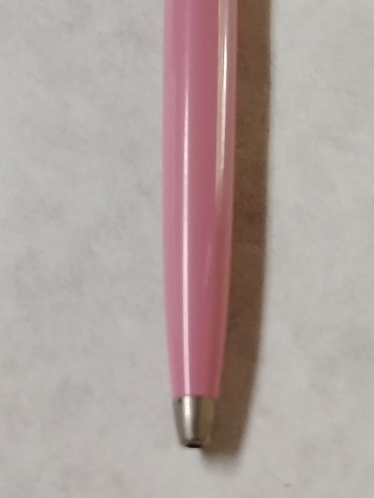 Vintage Paper Mate Vintage Double Heart Pink Ballpoint Pen #F4