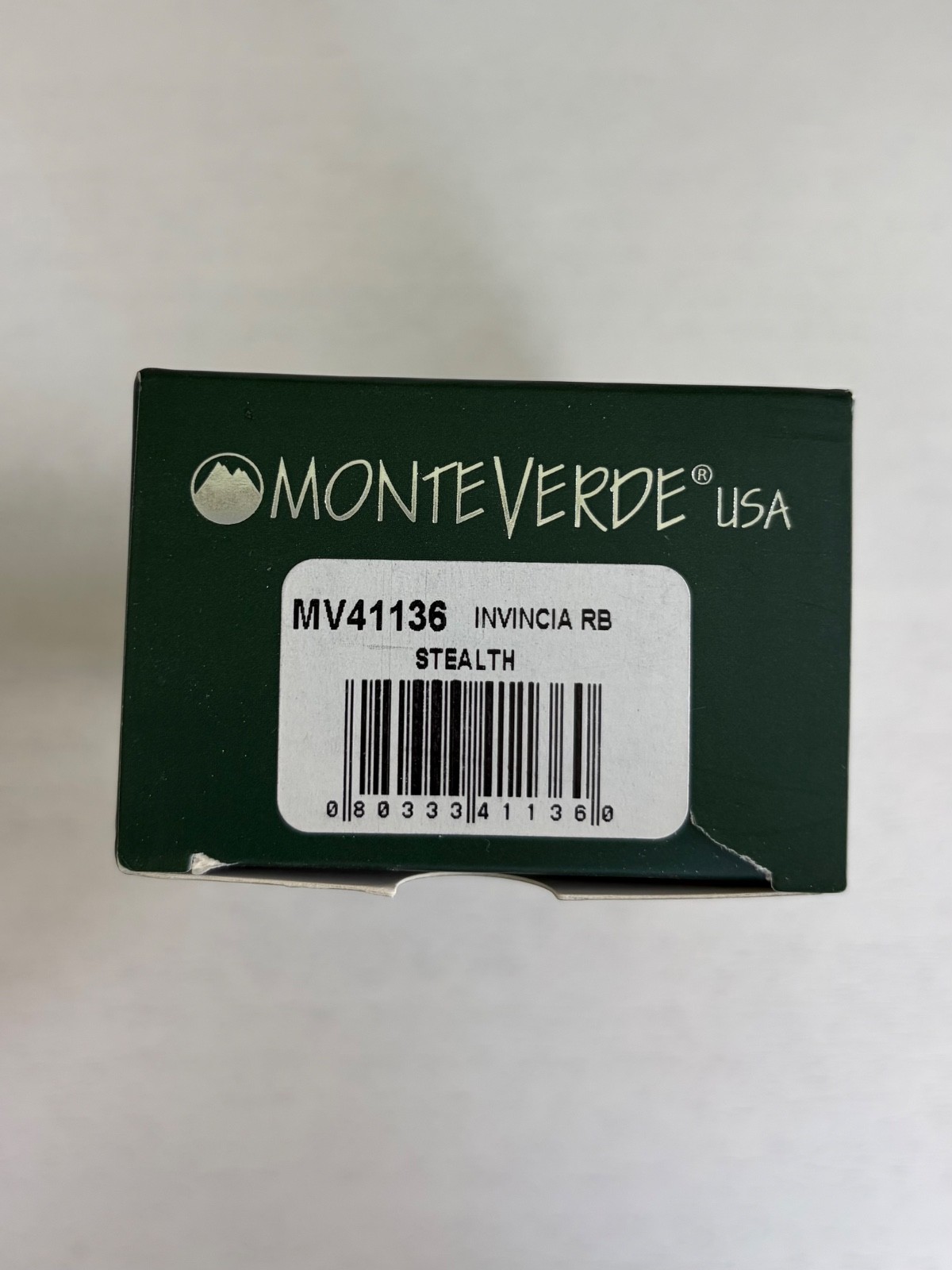 Monteverde Invincia Ballpoint Pen in Stealth Black – New in Gift Box