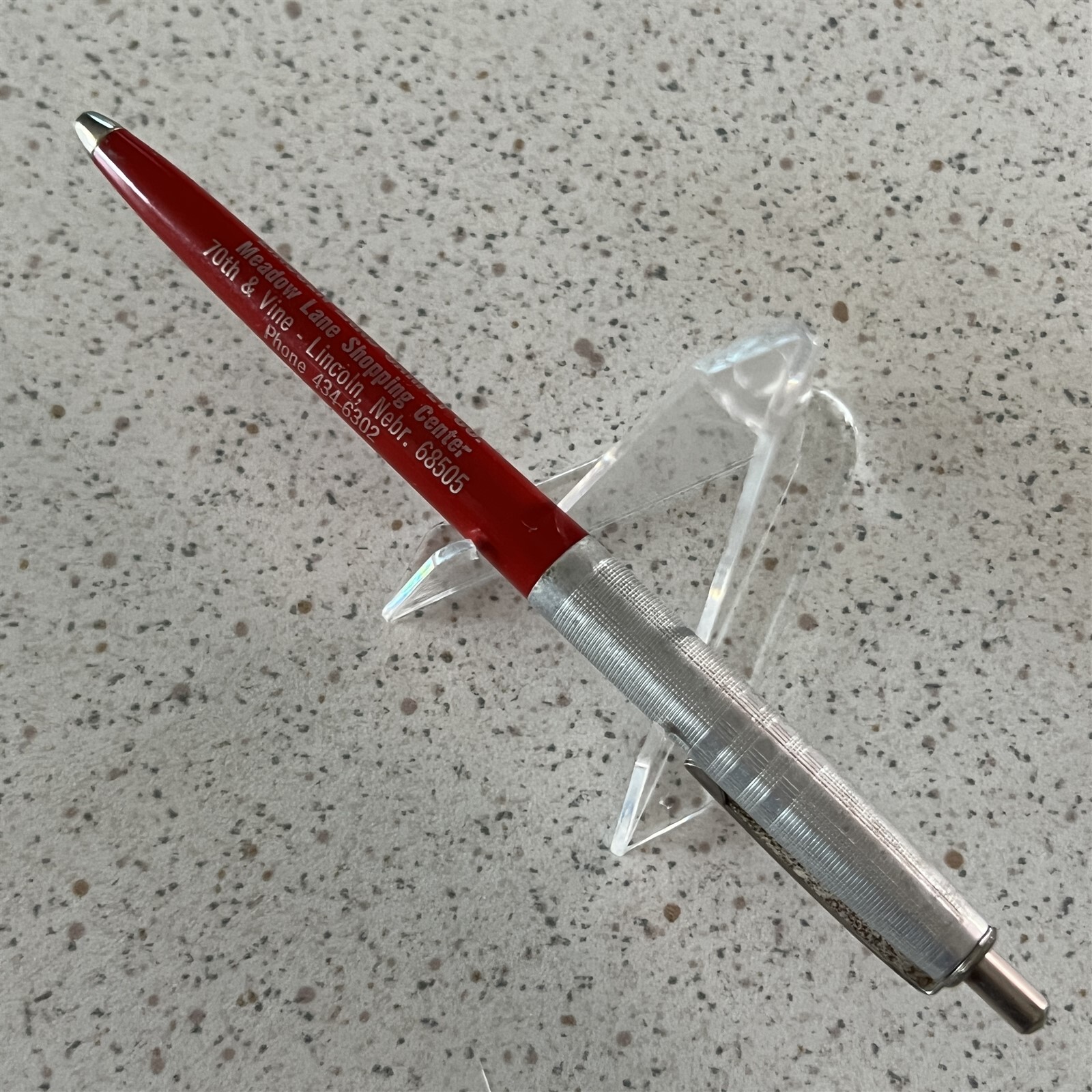 Lincoln Land Carpet Co Nebraska Vintage Ballpoint Pen #20125
