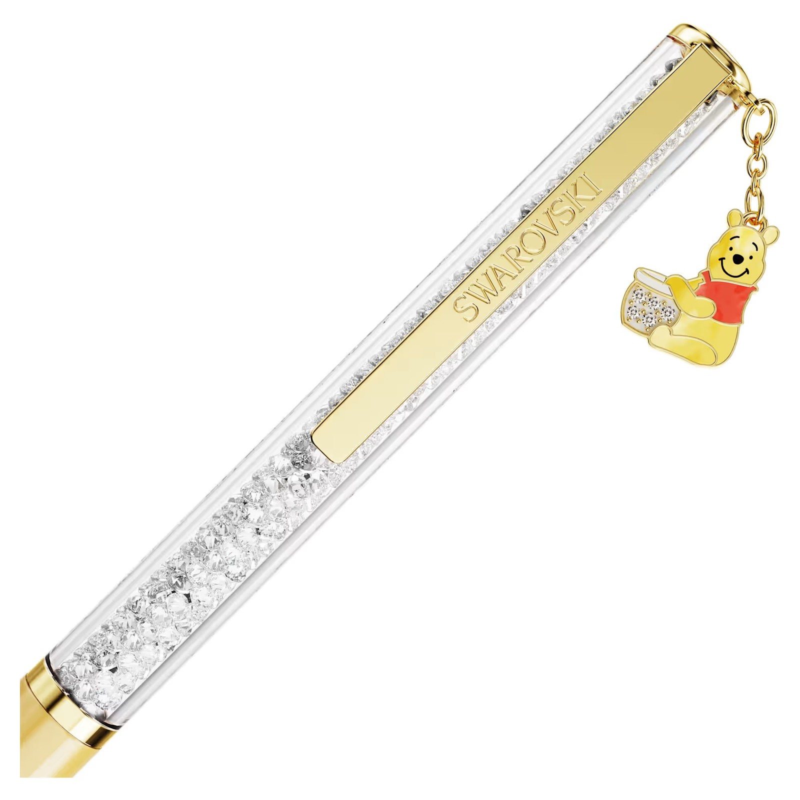 Swarovski Crystalline Ballpoint Pen, Winnie the Pooh, Yellow Lacquered, 5742784