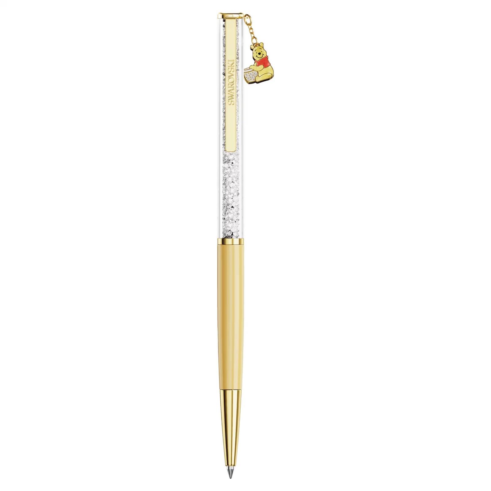 Swarovski Crystalline Ballpoint Pen, Winnie the Pooh, Yellow Lacquered, 5742784