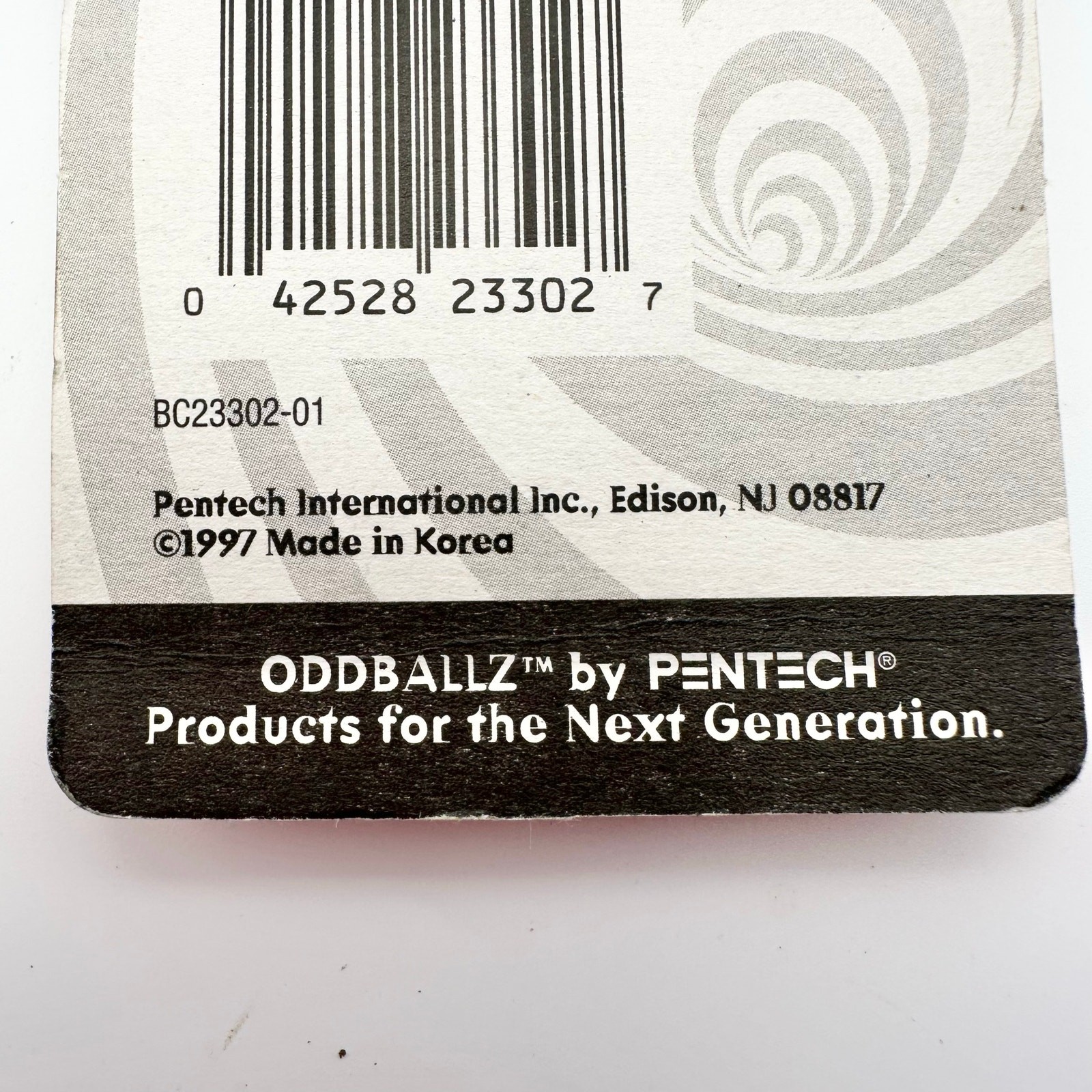 Pentech Oddballz Fireworks 4 Color Blue Green Retractable Pens 1997 Deadstock