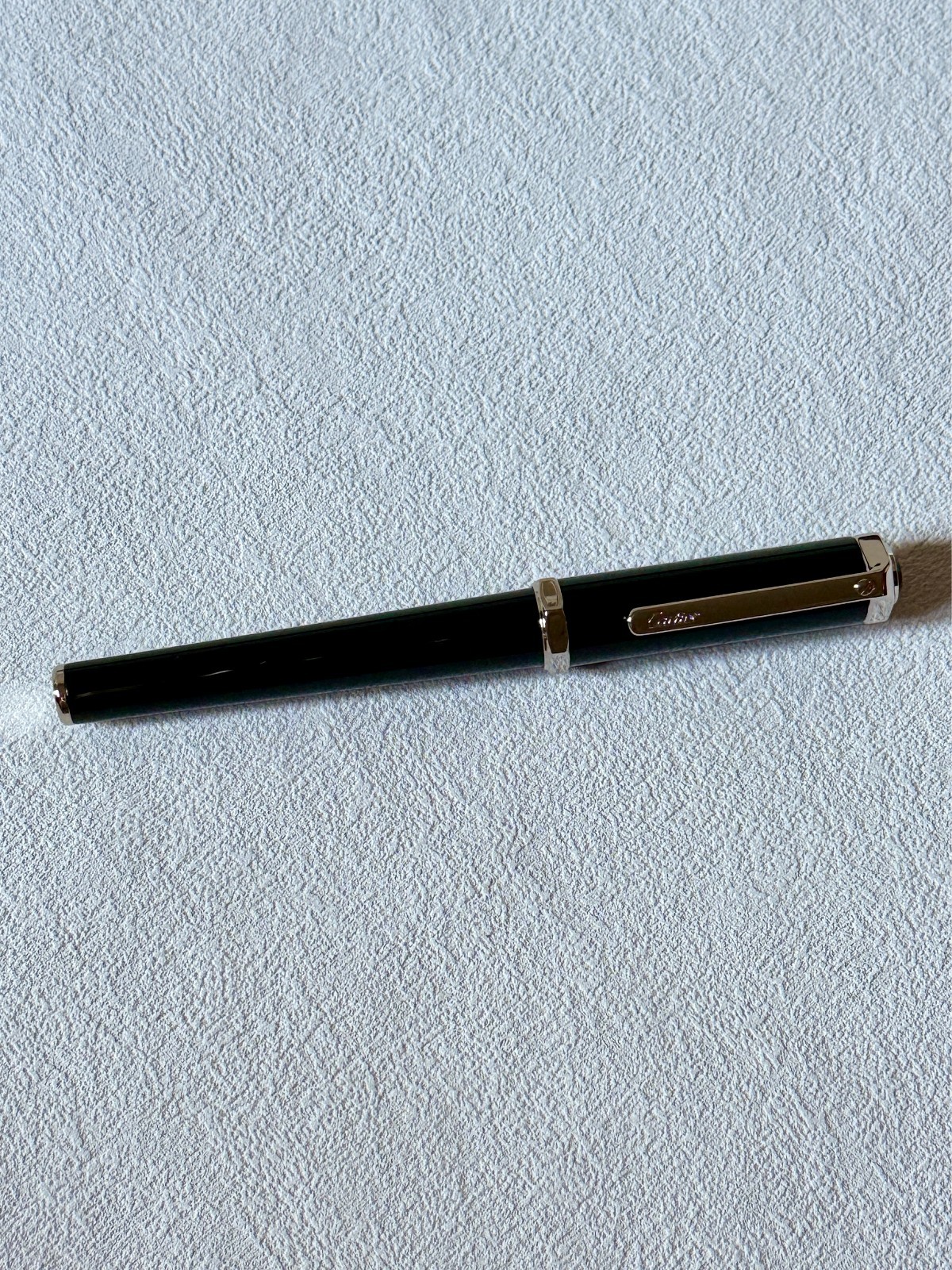 Cartier Santos Palladium-Finish Rollerball Pen – New in Box | Luxury Ad Gift