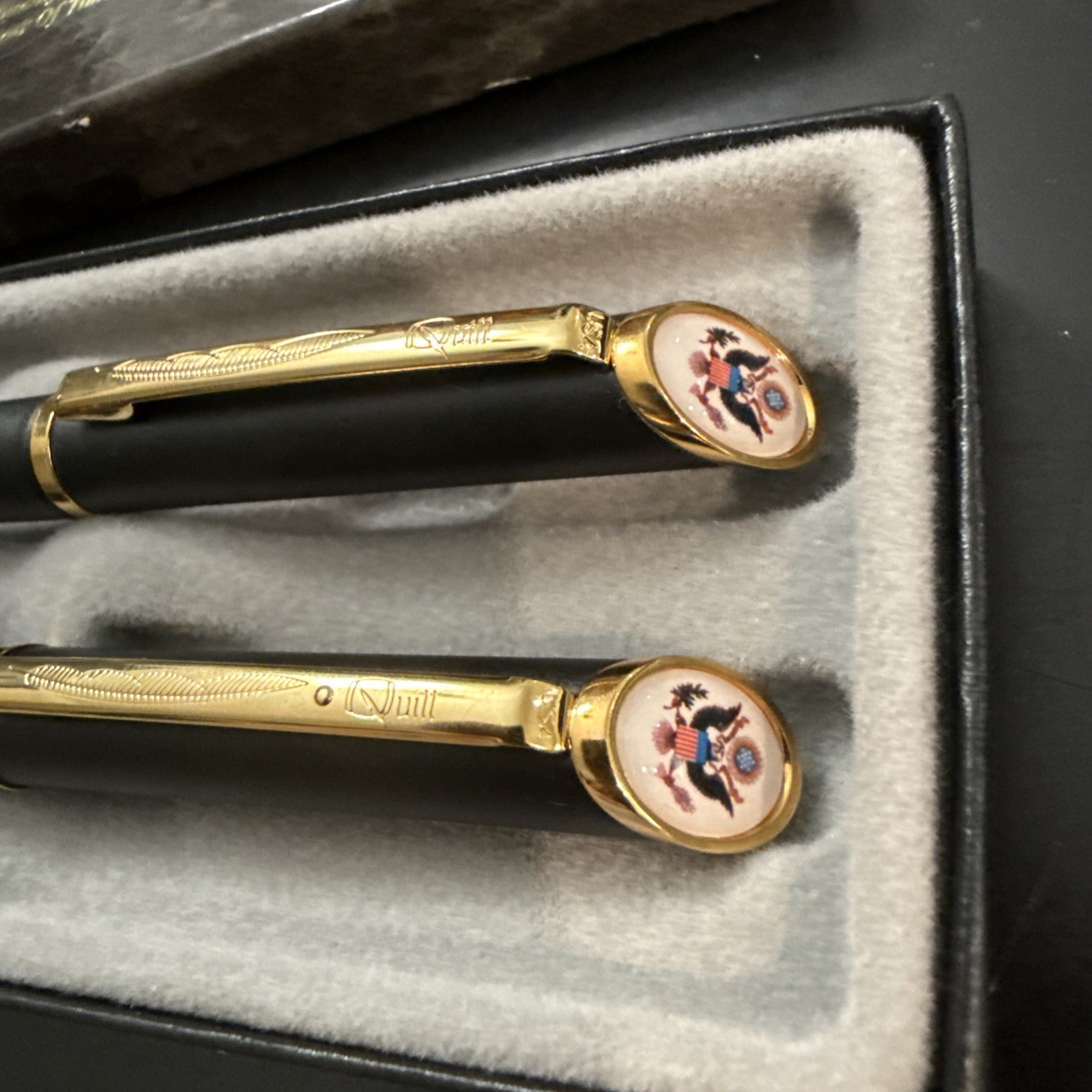 Vintage Quill Presidential Ballpoint Pen Pencil Great Seal Of The United States