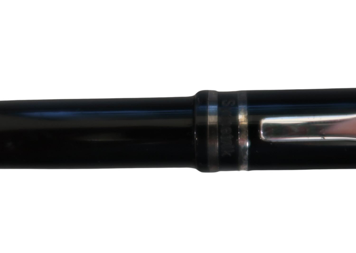 Conklin Black Chrome Trim Ballpoint Pen In Box*