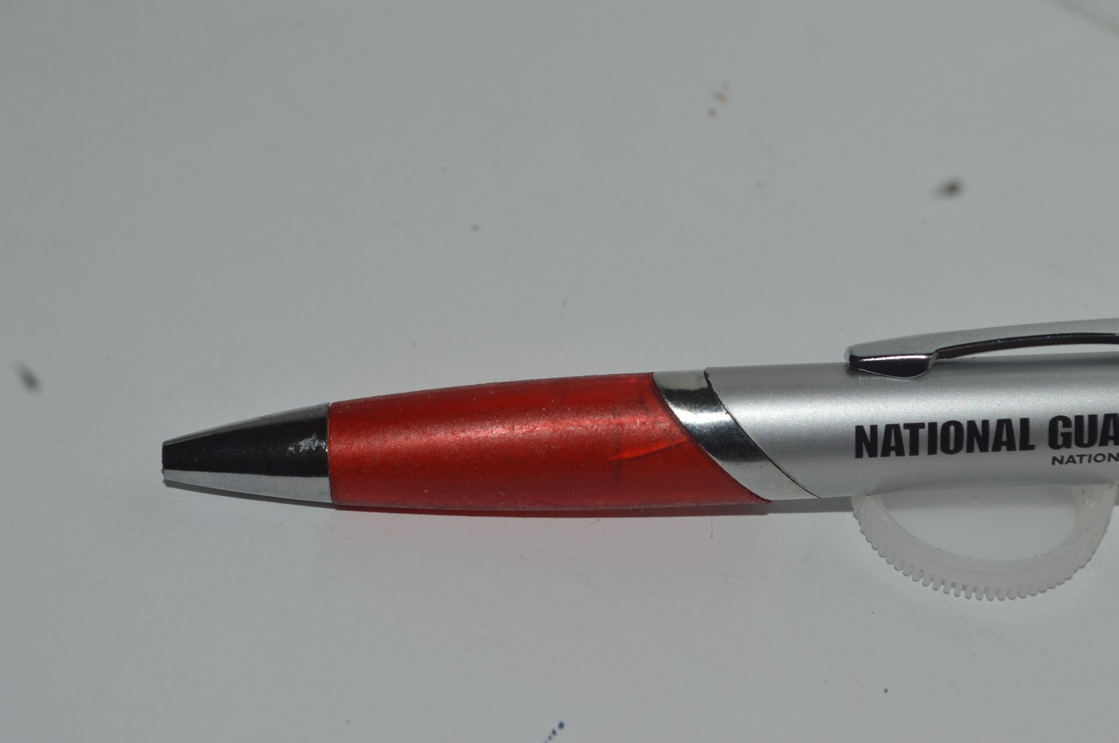 NATIONAL GUARD Ballpoint Pen Ergonomic Grip New Old Stock