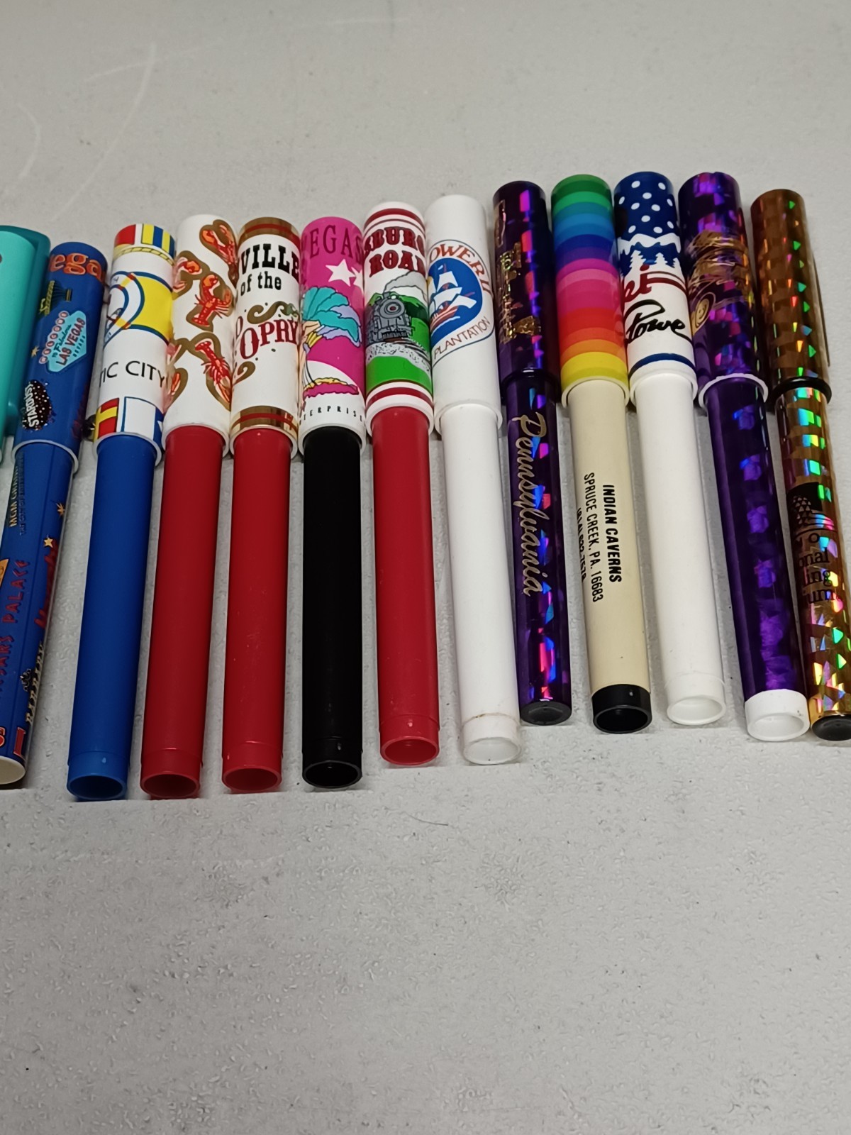 Random Lot Of Souvenir / Vacation Pens Untested