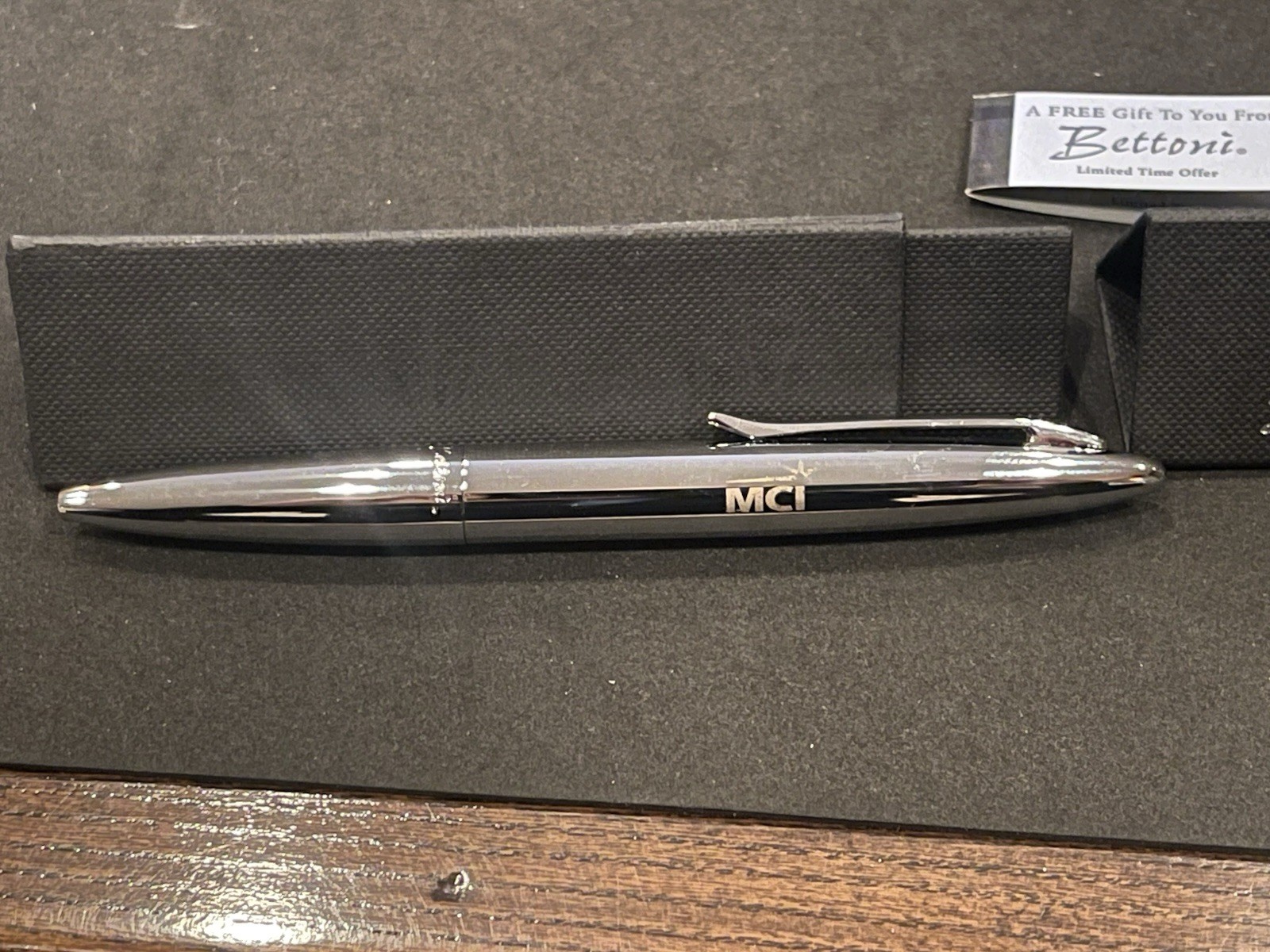 Collectible MCI Communications Silver Pen
