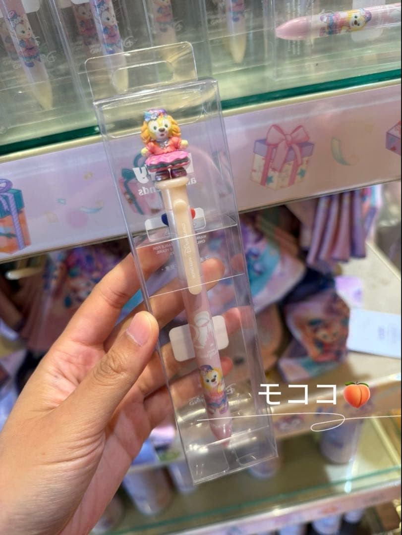 Hong Kong Disney 20th Anniversary Cookie Anne 4 Color Ballpoint Pen #161132